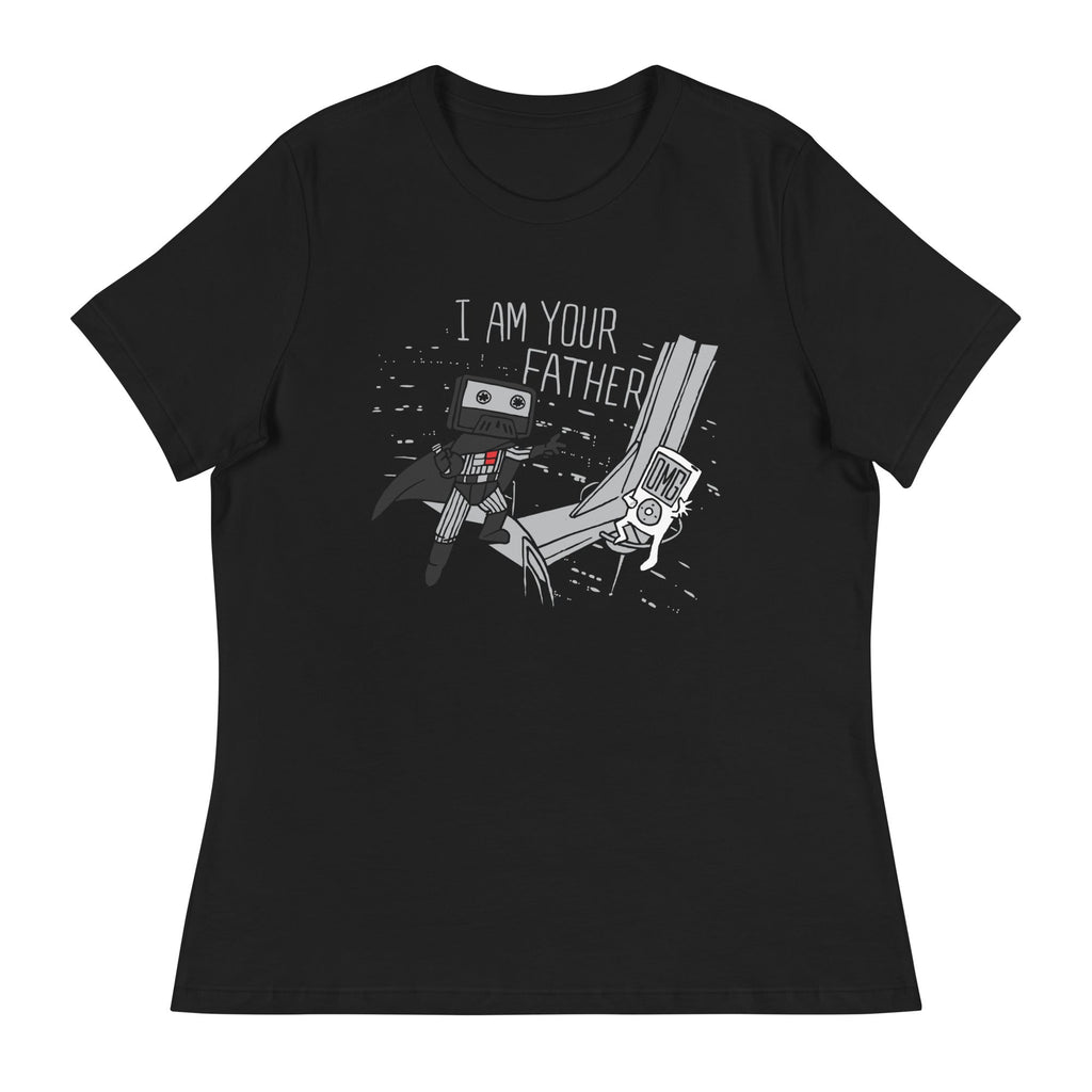 I Am Your Father Cassette Women's Signature - Adult & Kids T-Shirts, Sweatshirts & Hoodies apparel design preview 1