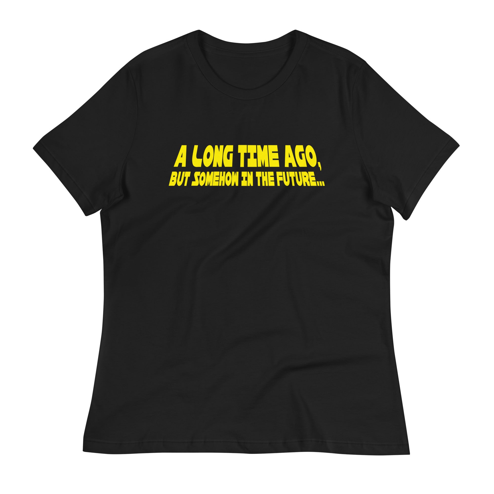 A Long Time Ago, But Somehow In The Future Women's - Adult & Kids T-Shirts, Sweatshirts & Hoodies apparel design preview 1