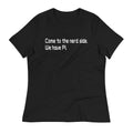 Come To The Nerd Side. We Have Pi. Women's Signature - Adult & Kids T-Shirts, Sweatshirts & Hoodies apparel design preview 1