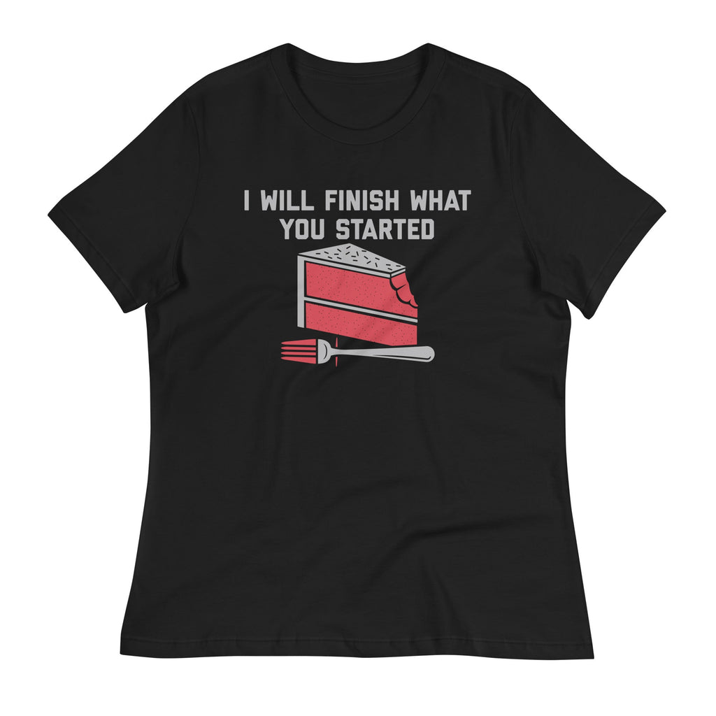 I Will Finish What You Started Women's Signature - Adult & Kids T-Shirts, Sweatshirts & Hoodies apparel design preview 1