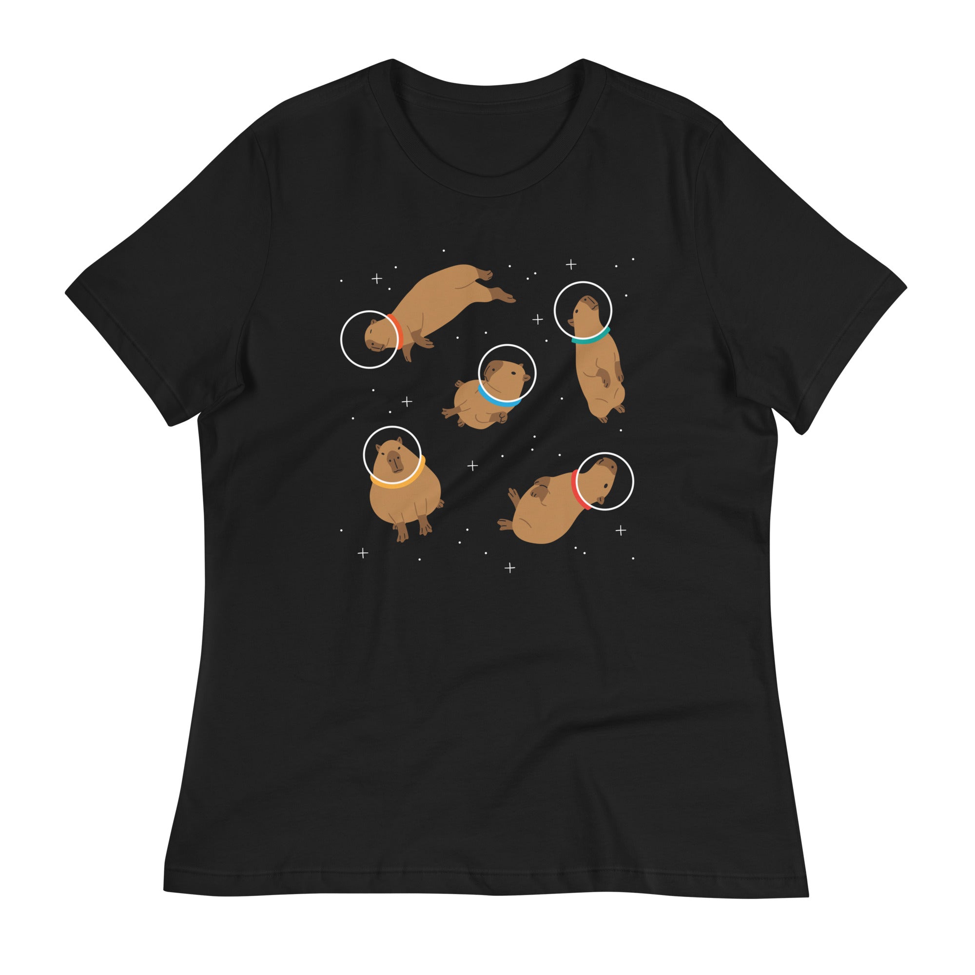 Capybaras In Space Women's Signature - Adult & Kids T-Shirts, Sweatshirts & Hoodies apparel design preview 1