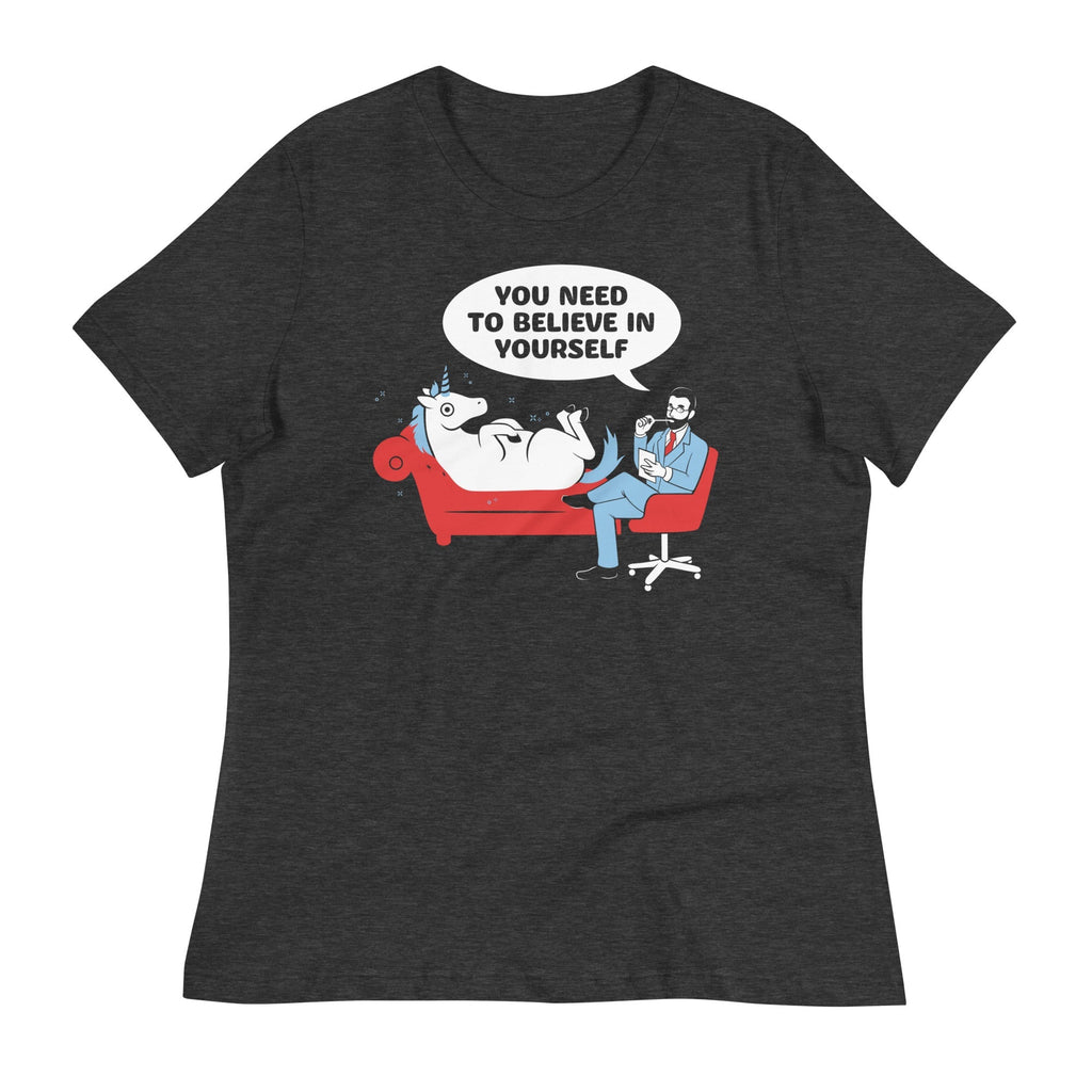 You Need To Believe In Yourself Women's Signature - Adult & Kids T-Shirts, Sweatshirts & Hoodies apparel design preview 1