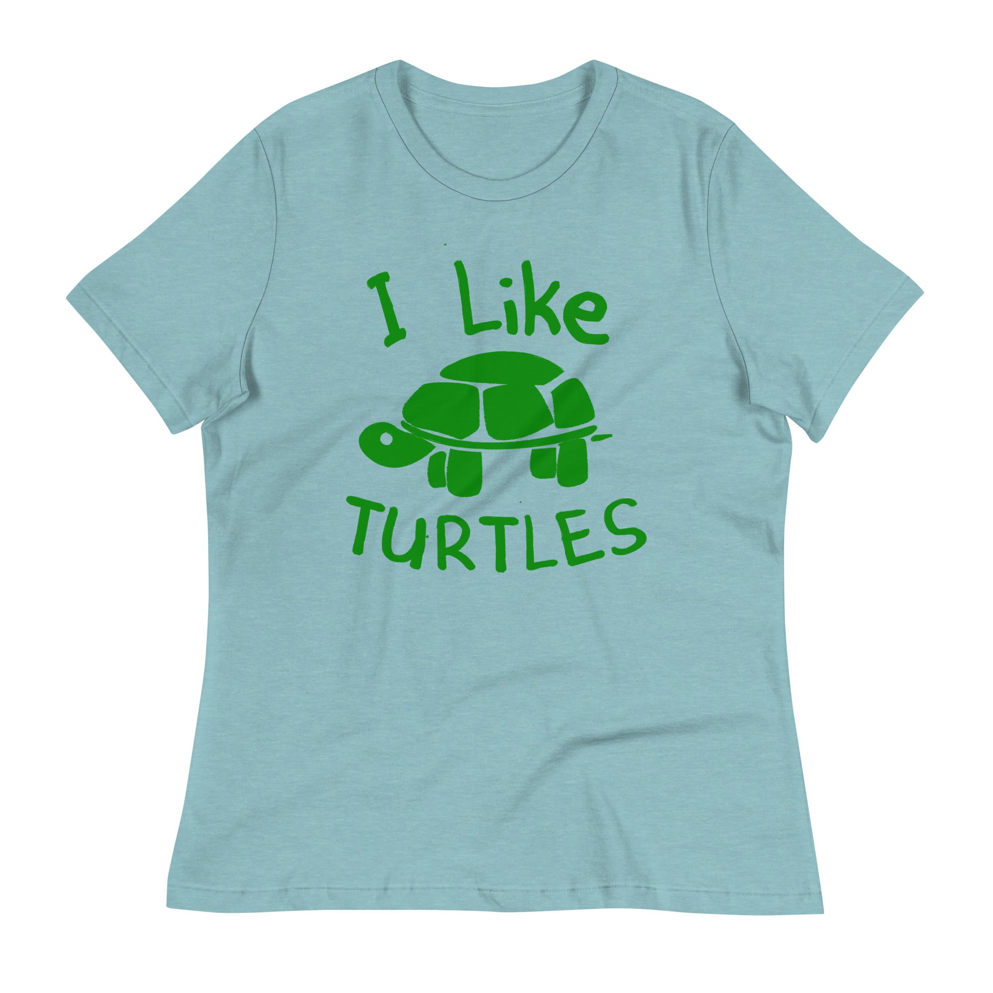 I Like Turtles Women's Signature - Adult & Kids T-Shirts, Sweatshirts & Hoodies apparel design preview 1
