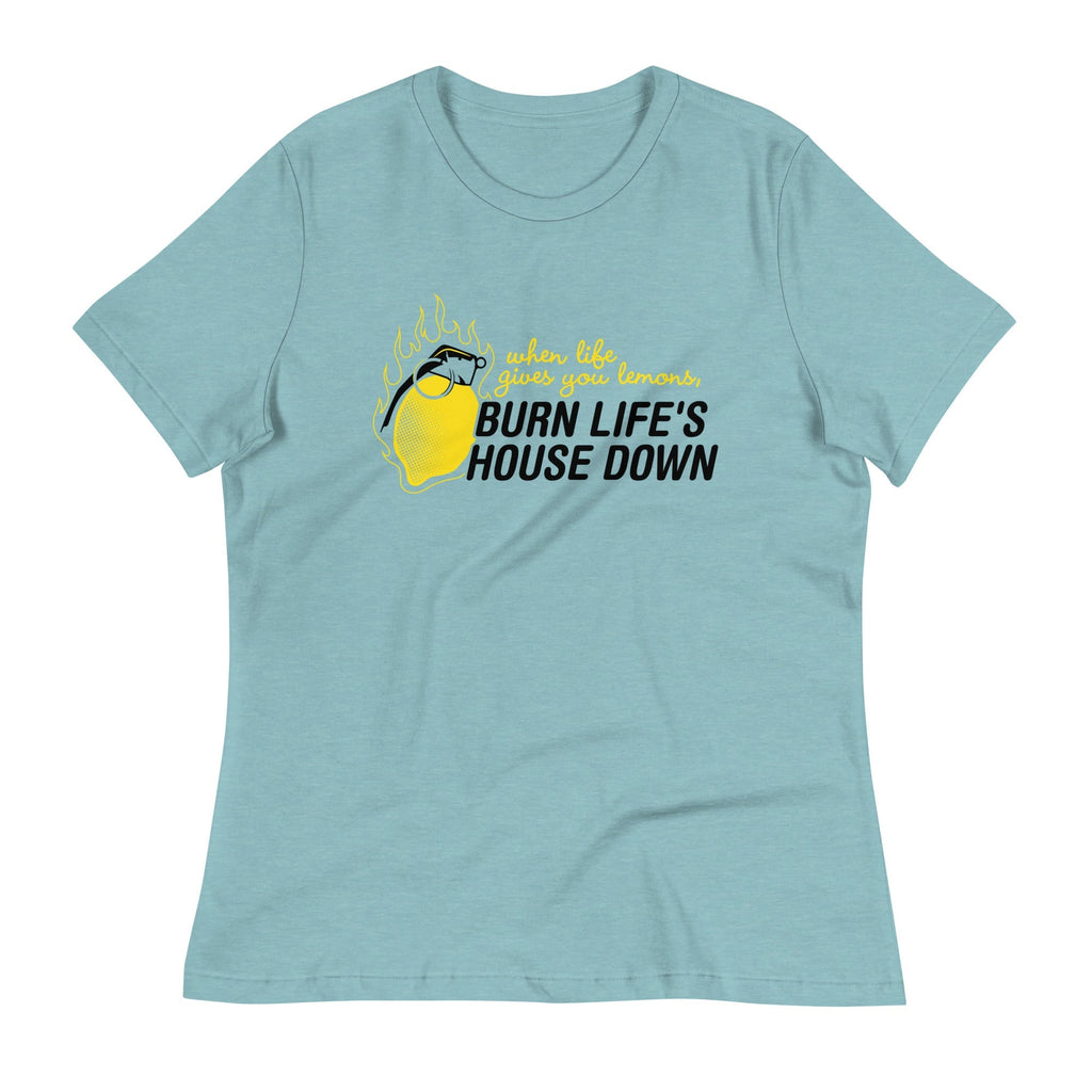 Burn Life's House Down Women's Signature - Adult & Kids T-Shirts, Sweatshirts & Hoodies apparel design preview 1