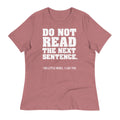 Do Not Read The Next Sentence. Women's Signature - Adult & Kids T-Shirts, Sweatshirts & Hoodies apparel design preview 1