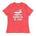 Aliens Believe In You Women's Signature - Adult & Kids T-Shirts, Sweatshirts & Hoodies apparel design preview 1