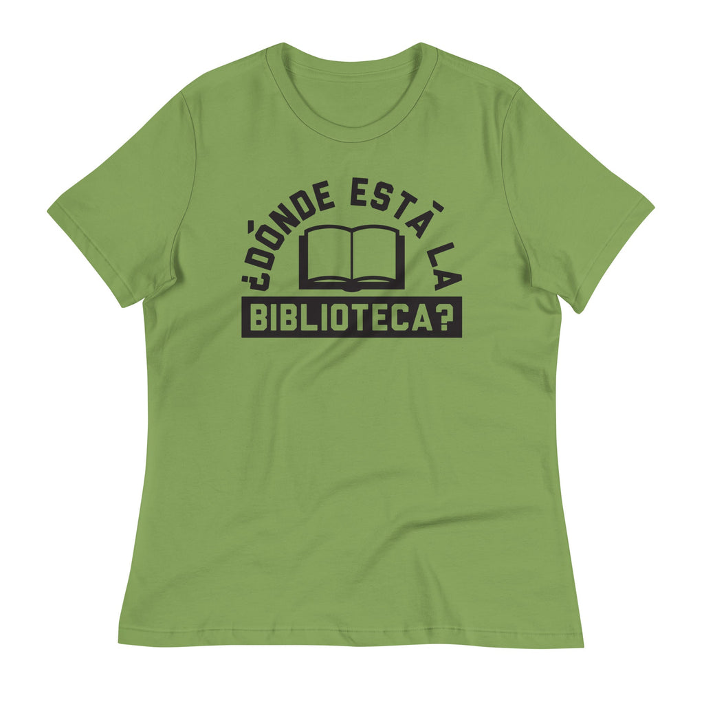 Donde Esta La Biblioteca? Women's Signature - Adult & Kids T-Shirts, Sweatshirts & Hoodies apparel design preview 1