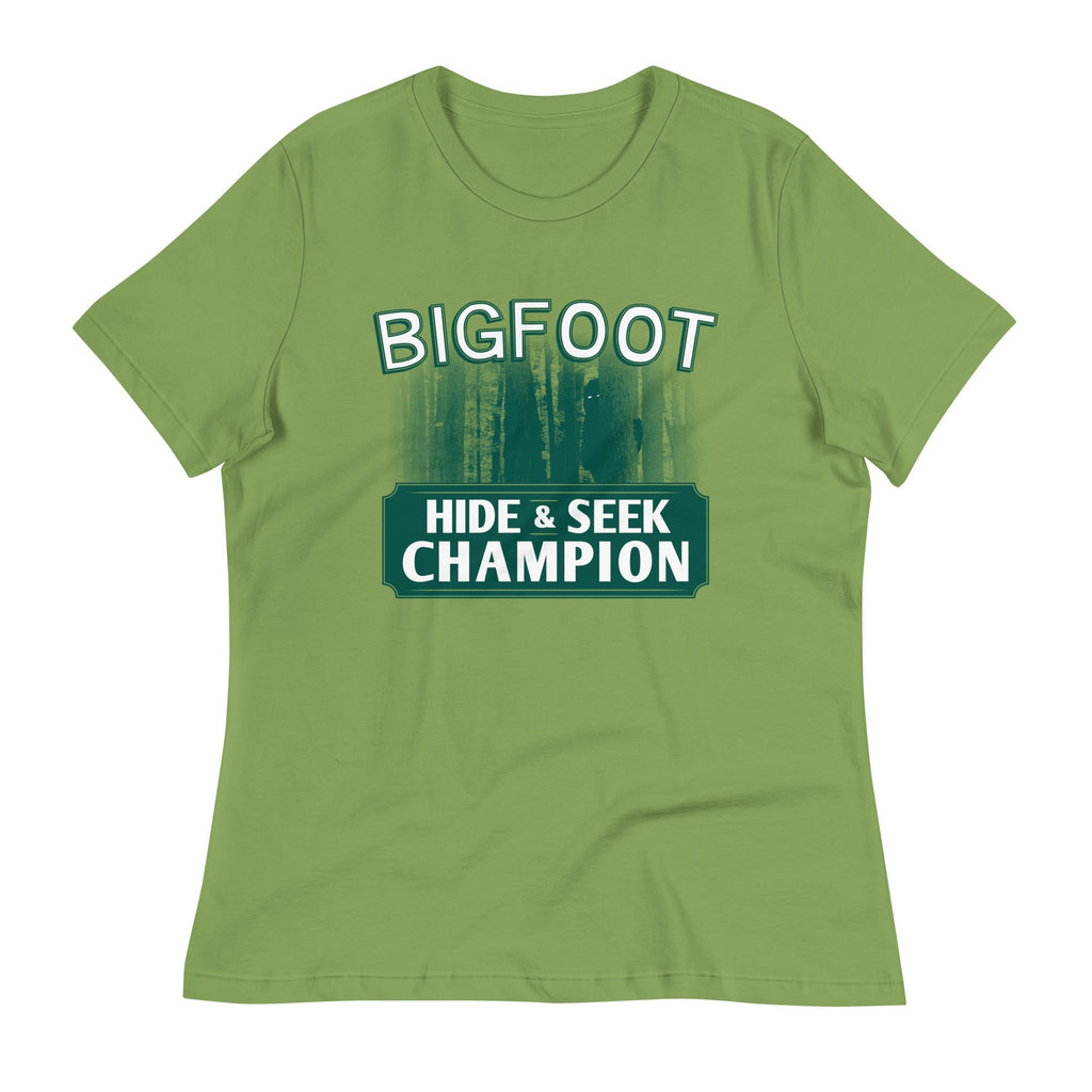 Bigfoot Hide And Seek Champion Women's Signature - Adult & Kids T-Shirts, Sweatshirts & Hoodies apparel design preview 1