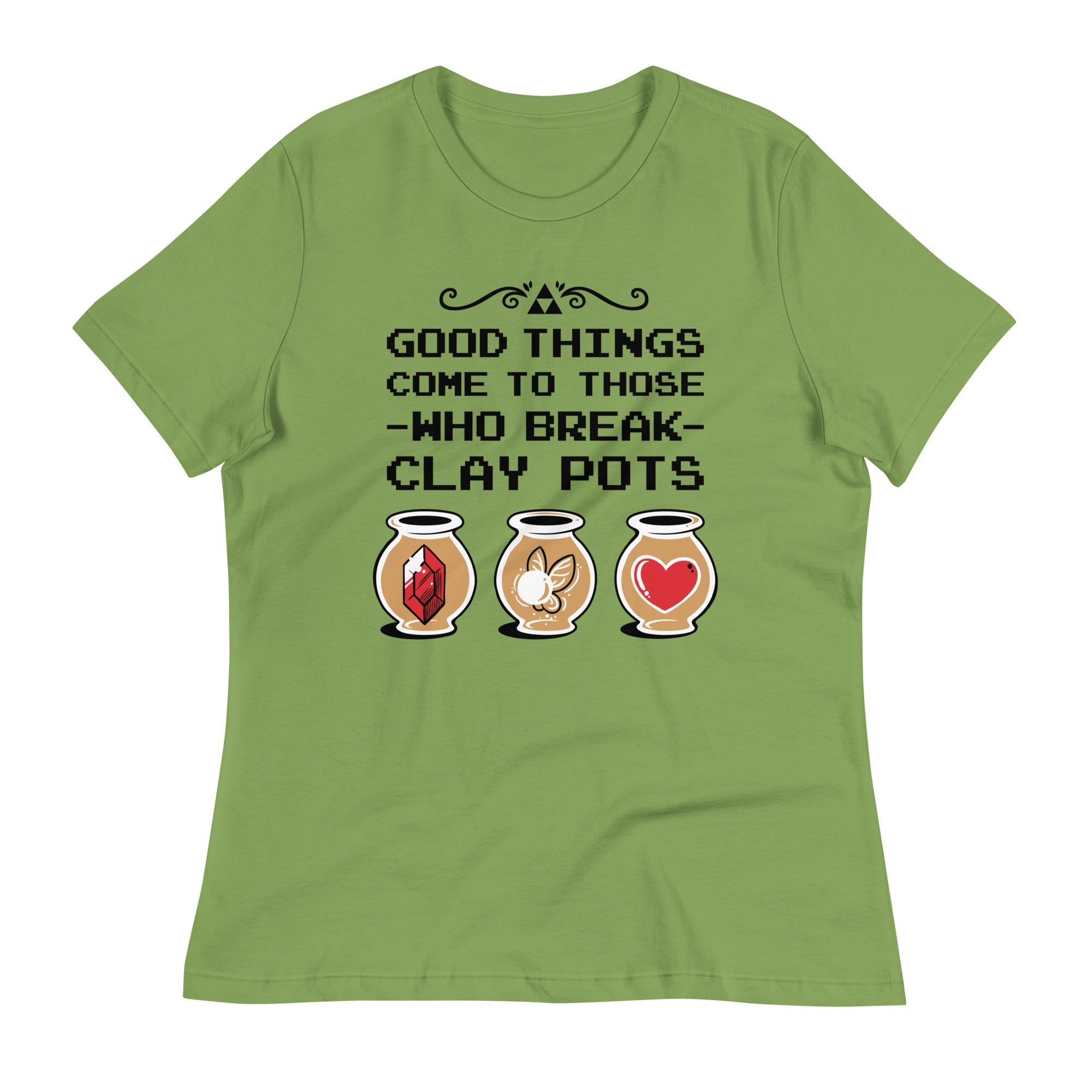 Good Things Come To Those Who Break Clay Pots Women's - Adult & Kids T-Shirts, Sweatshirts & Hoodies apparel design preview 1