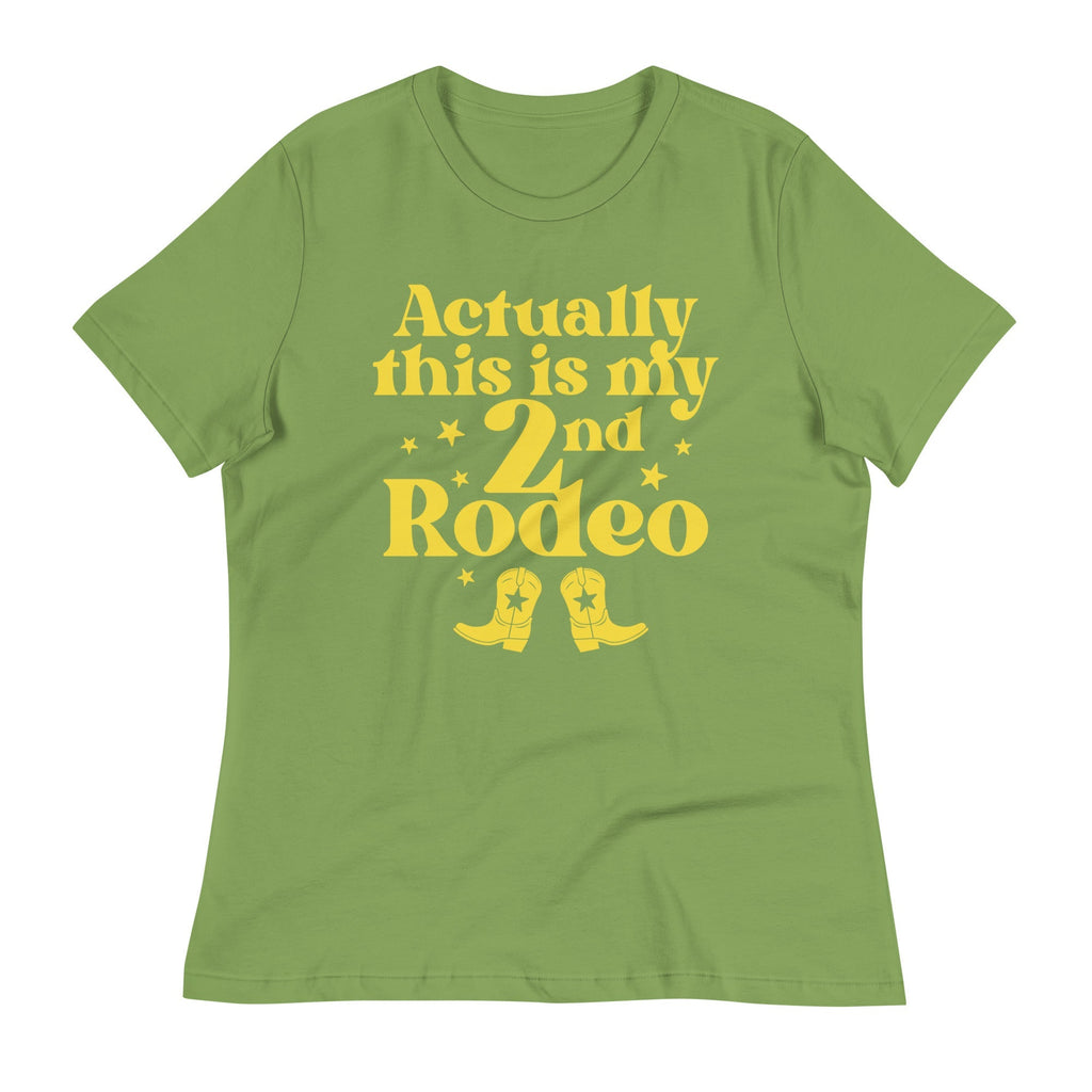 Actually This Is My 2nd Rodeo Women's Signature - Adult & Kids T-Shirts, Sweatshirts & Hoodies apparel design preview 1