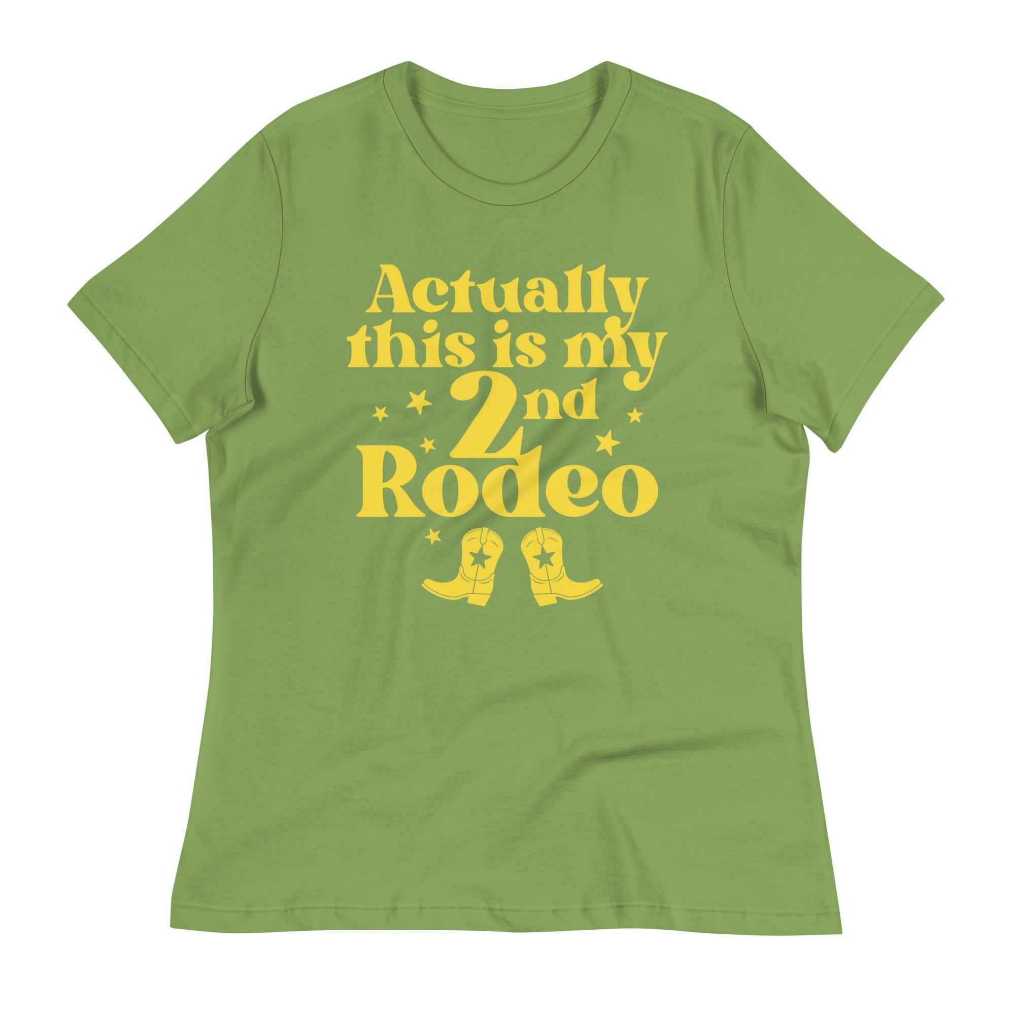Actually This Is My 2nd Rodeo Women's Signature - Adult & Kids T-Shirts, Sweatshirts & Hoodies apparel design preview 1