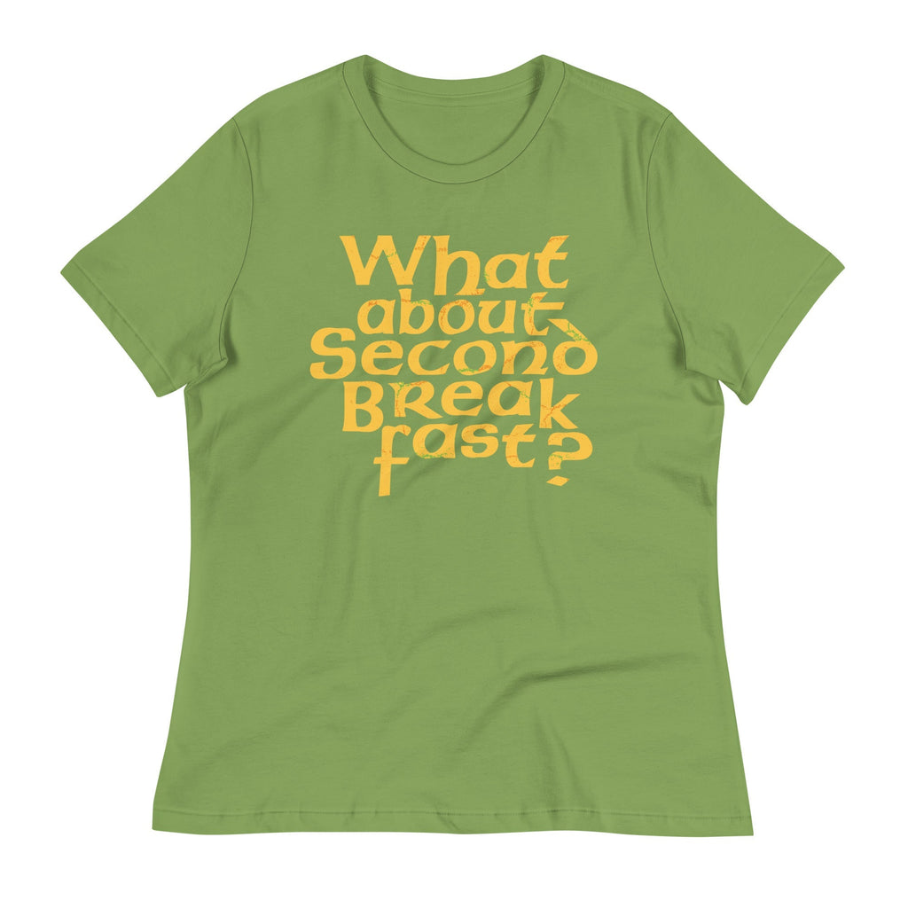 What About Second Breakfast? Women's Signature - Adult & Kids T-Shirts, Sweatshirts & Hoodies apparel design preview 1