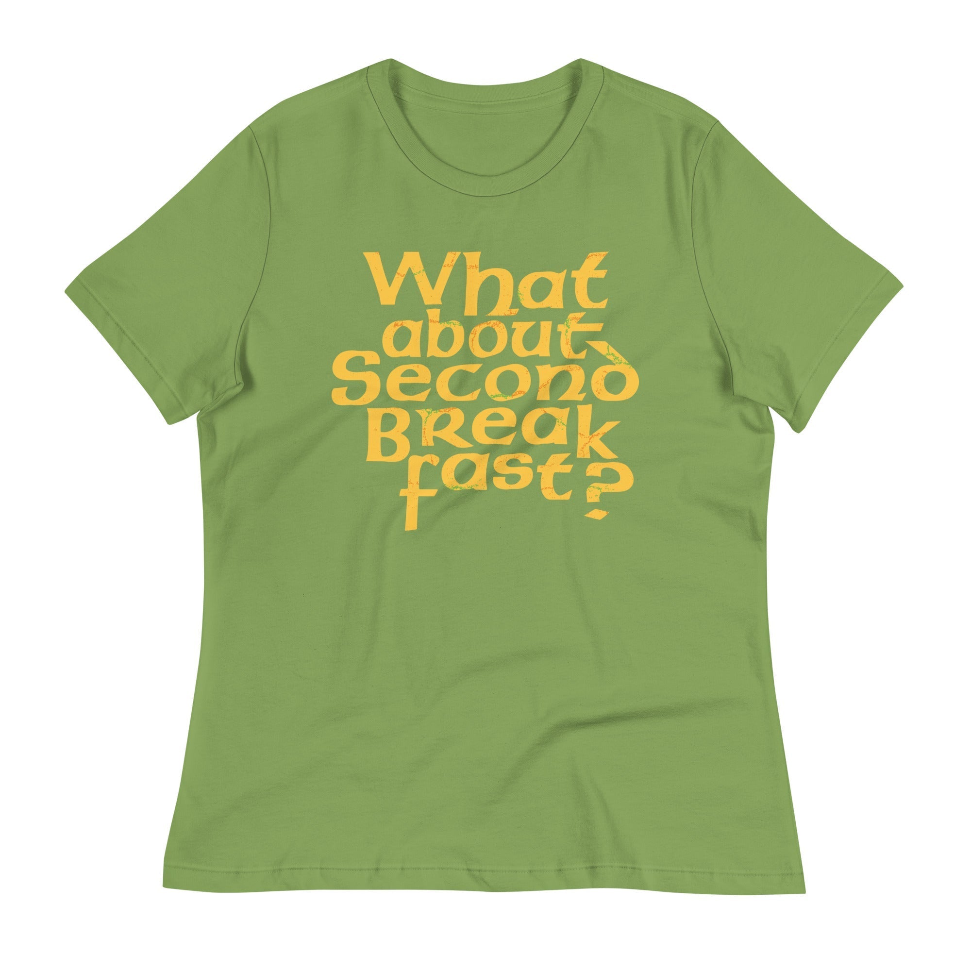 What About Second Breakfast? Women's Signature - Adult & Kids T-Shirts, Sweatshirts & Hoodies apparel design preview 1
