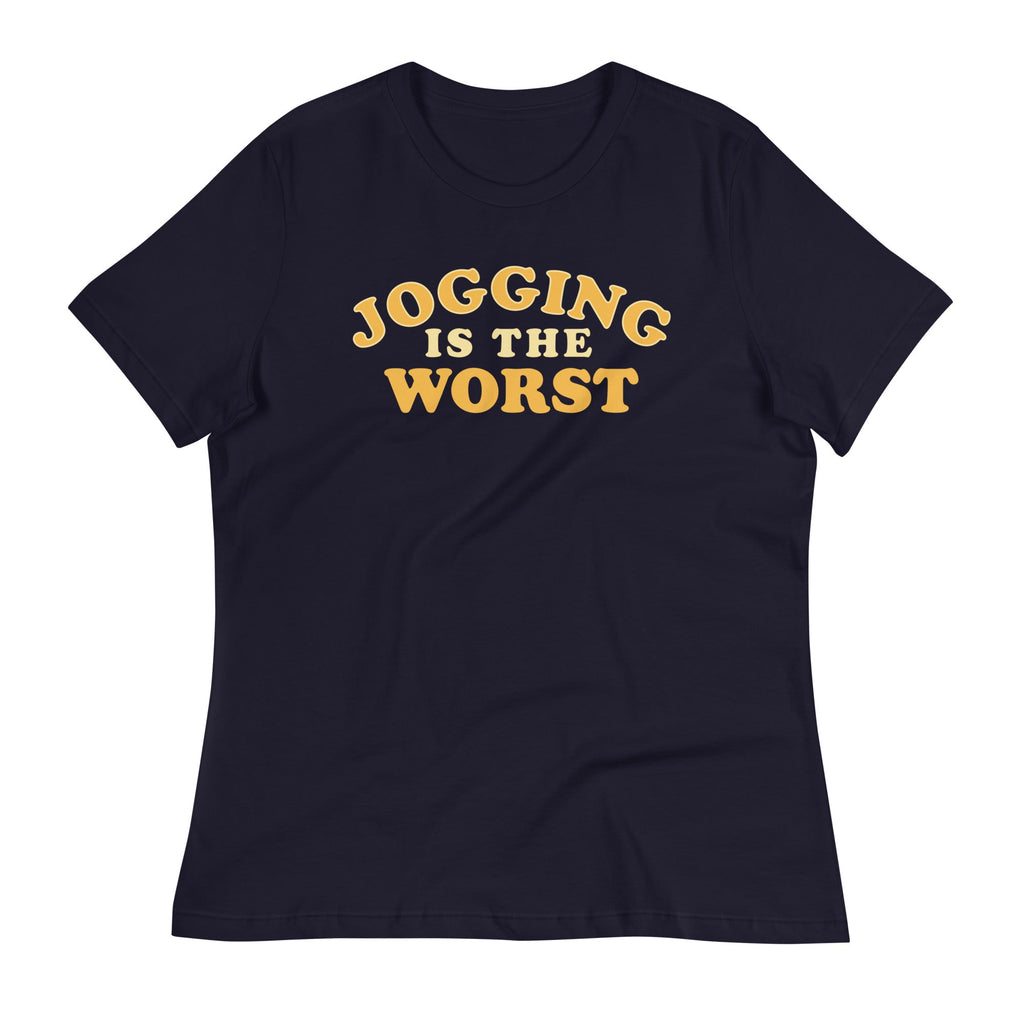 Jogging Is The Worst Women's Signature - Adult & Kids T-Shirts, Sweatshirts & Hoodies apparel design preview 1