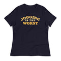 Jogging Is The Worst Women's Signature - Adult & Kids T-Shirts, Sweatshirts & Hoodies apparel design preview 1
