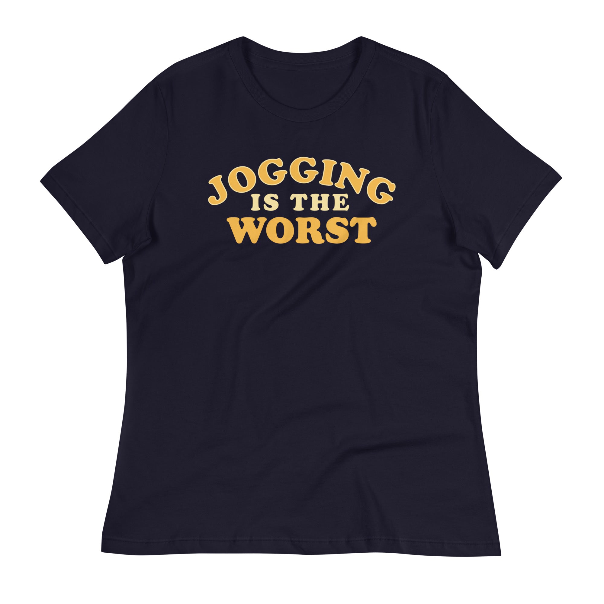 Jogging Is The Worst Women's Signature - Adult & Kids T-Shirts, Sweatshirts & Hoodies apparel design preview 1