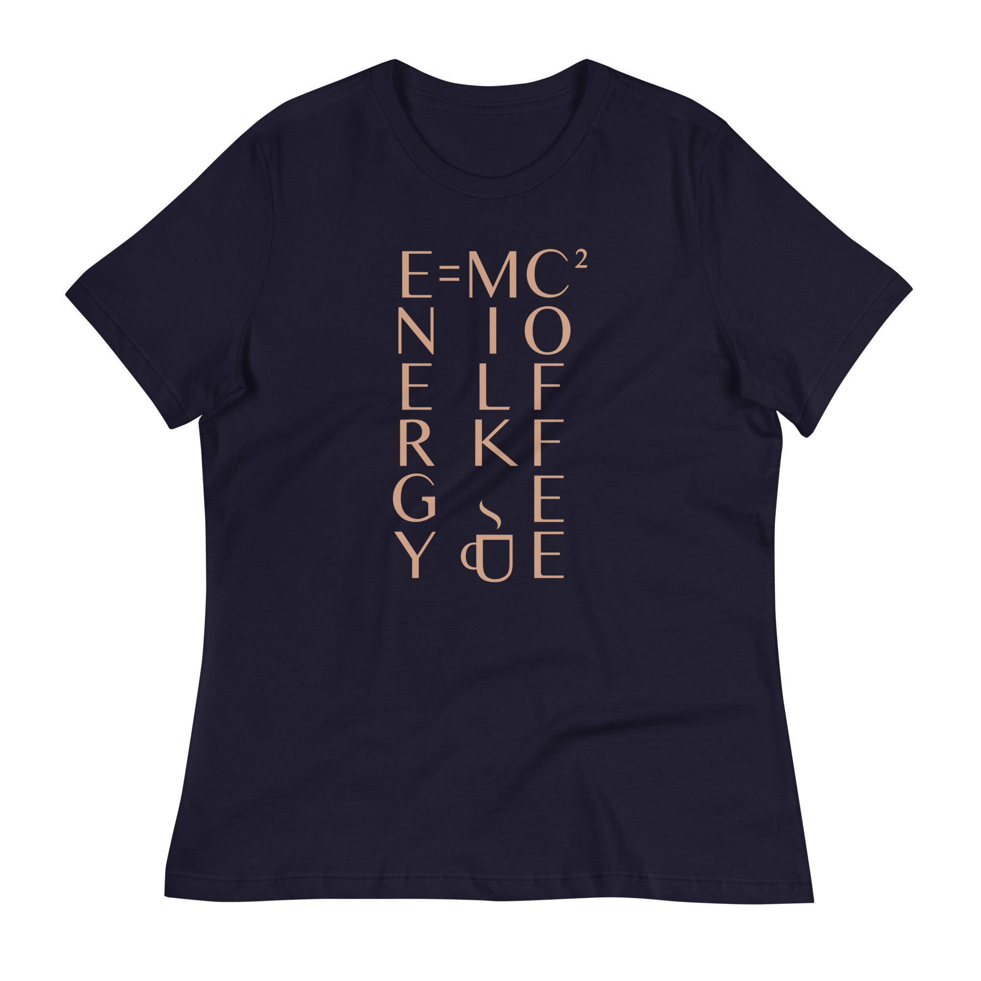 Energy Equals Milk Times Coffee Squared Women's - Adult & Kids T-Shirts, Sweatshirts & Hoodies apparel design preview 1