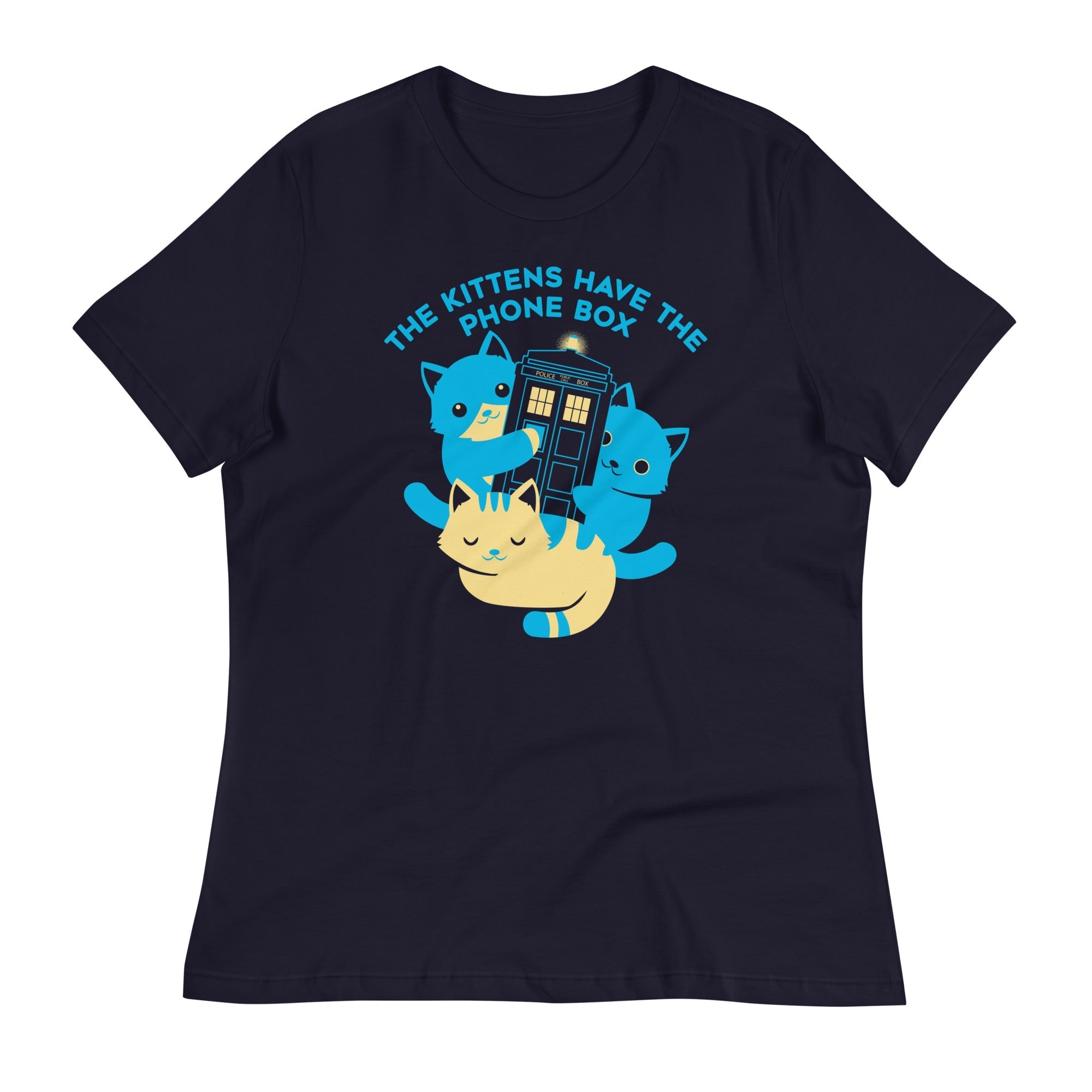 The Kittens Have Phone Box Women's Signature - Adult & Kids T-Shirts, Sweatshirts & Hoodies apparel design preview 1
