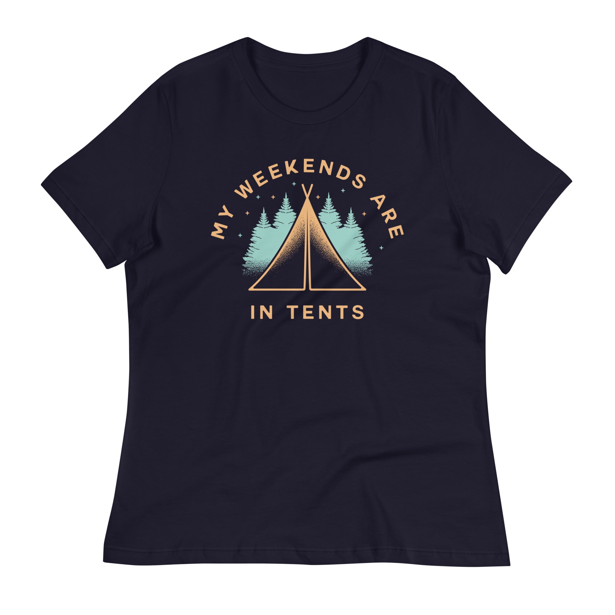 My Weekends Are In Tents Women's Signature - Adult & Kids T-Shirts, Sweatshirts & Hoodies apparel design preview 1