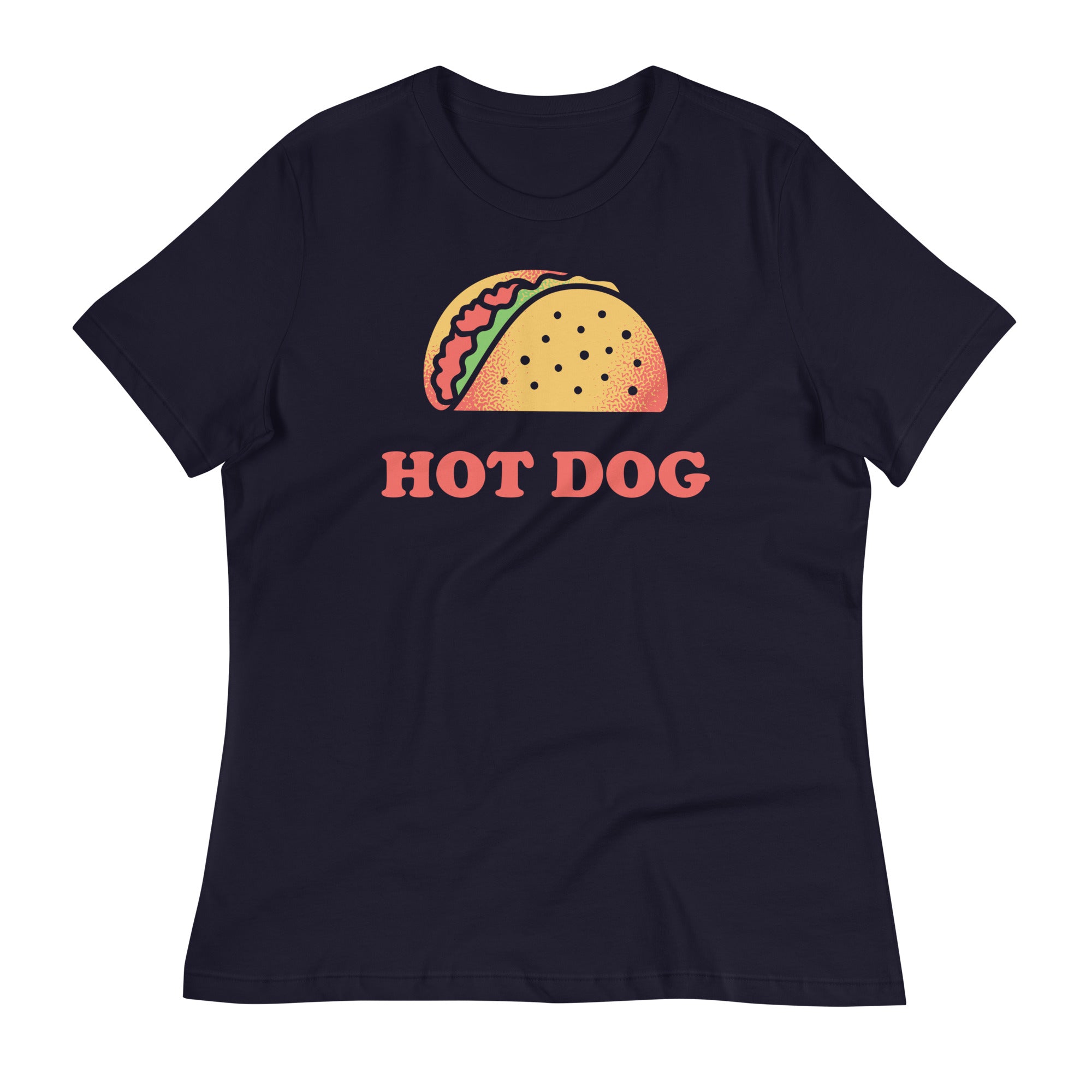 Taco Is A Hotdog Women's Signature - Adult & Kids T-Shirts, Sweatshirts & Hoodies apparel design preview 1