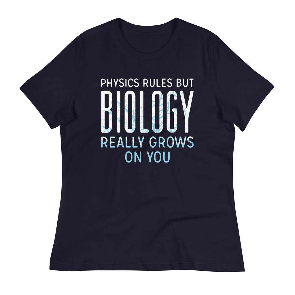 Biology Really Grows On You Women's Signature - Adult & Kids T-Shirts, Sweatshirts & Hoodies apparel design preview 1
