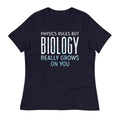 Biology Really Grows On You Women's Signature - Adult & Kids T-Shirts, Sweatshirts & Hoodies apparel design preview 1
