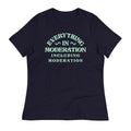 Everything In Moderation Including Women's Signature - Adult & Kids T-Shirts, Sweatshirts & Hoodies apparel design preview 1