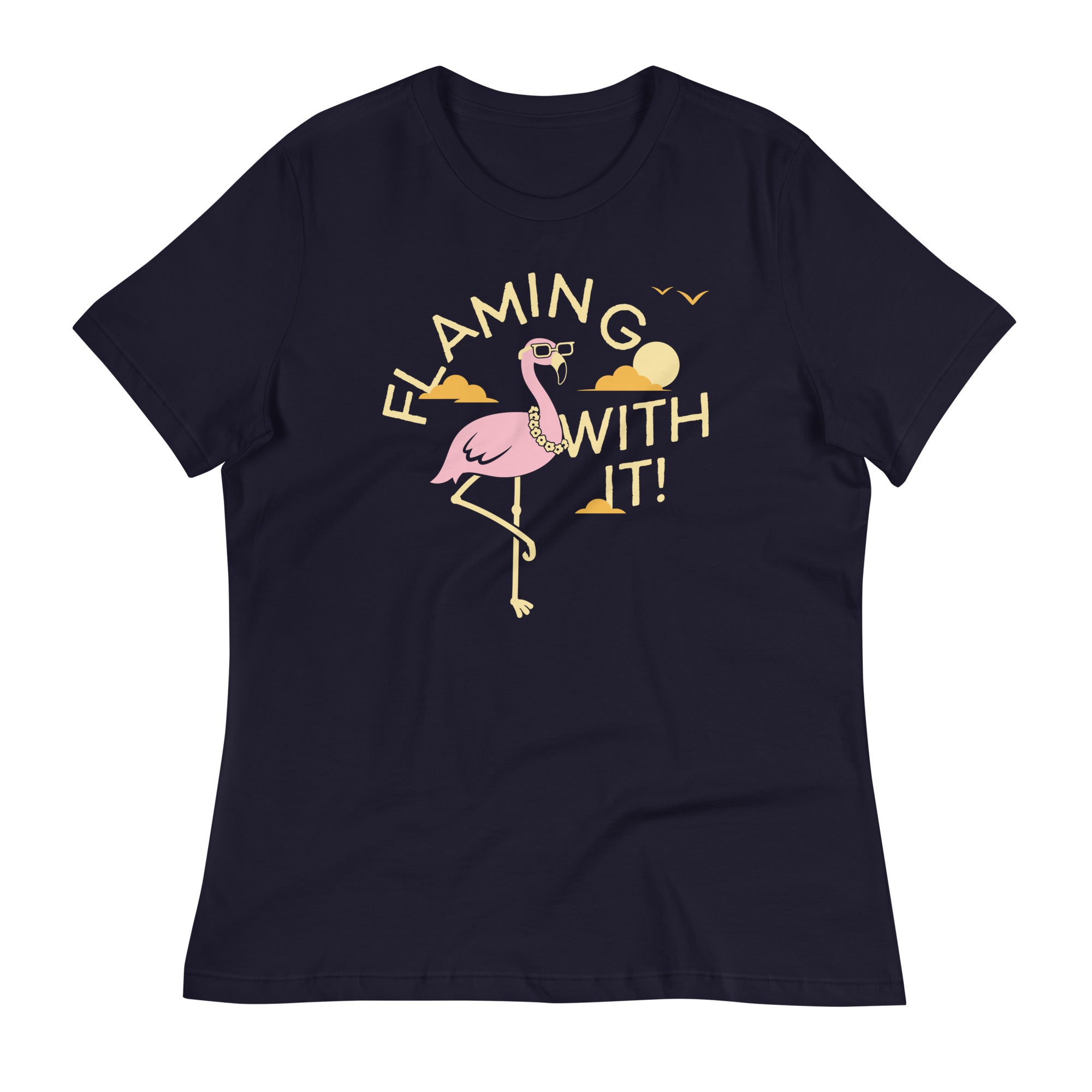 Flamingo With It Women's Signature - Adult & Kids T-Shirts, Sweatshirts & Hoodies apparel design preview 1