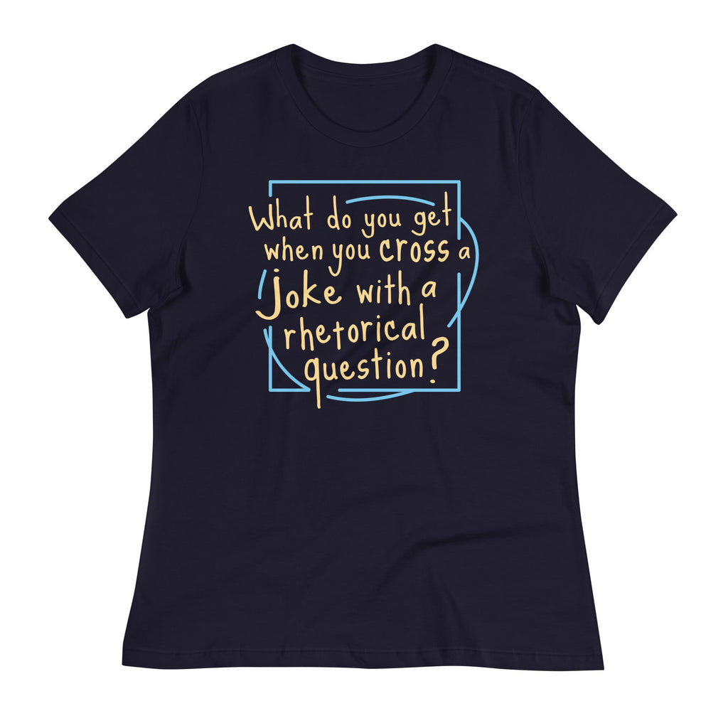 When You Cross A Joke With Rhetorical Question? - Adult & Kids T-Shirts, Sweatshirts & Hoodies apparel design preview 1