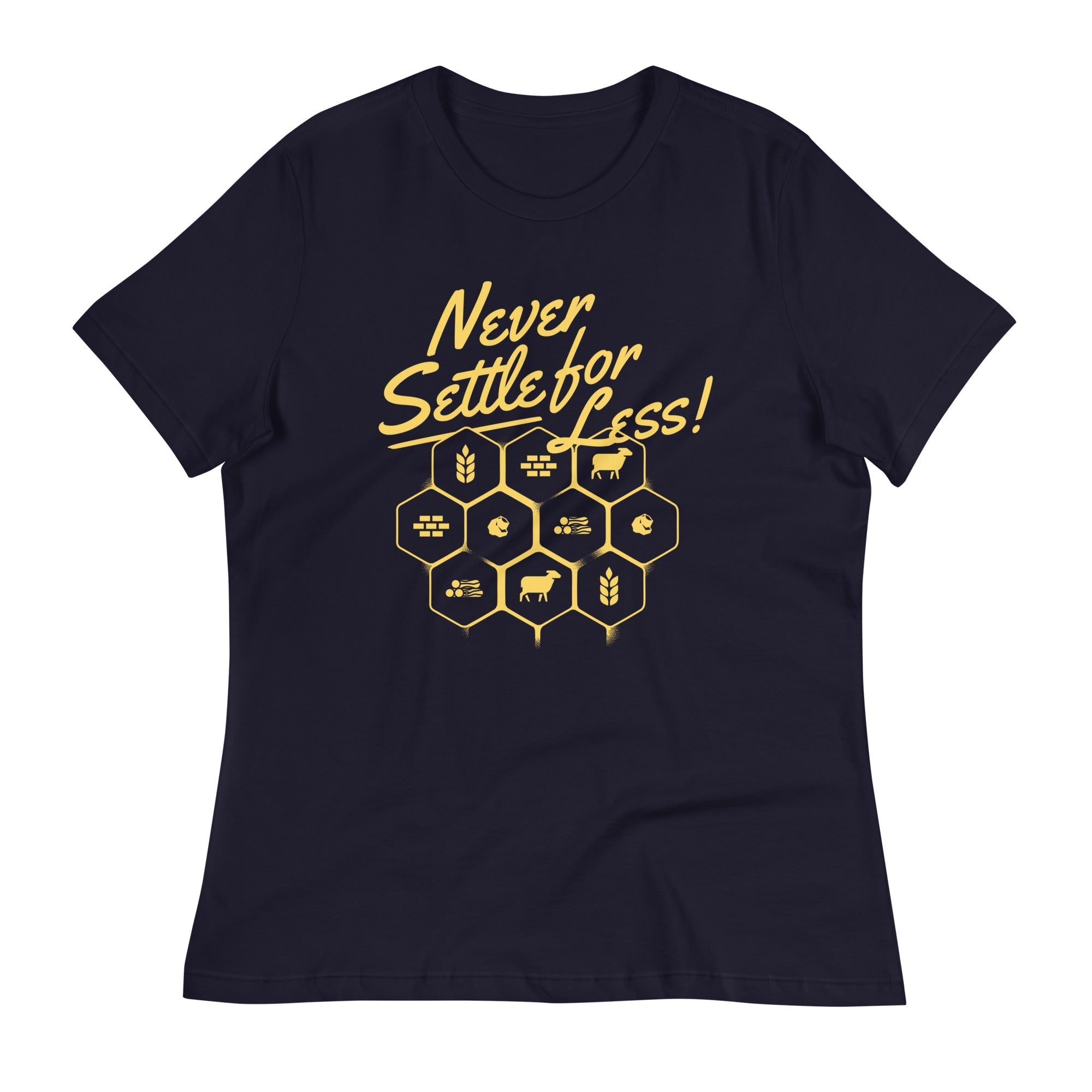 Never Settle For Less Women's Signature - Adult & Kids T-Shirts, Sweatshirts & Hoodies apparel design preview 1