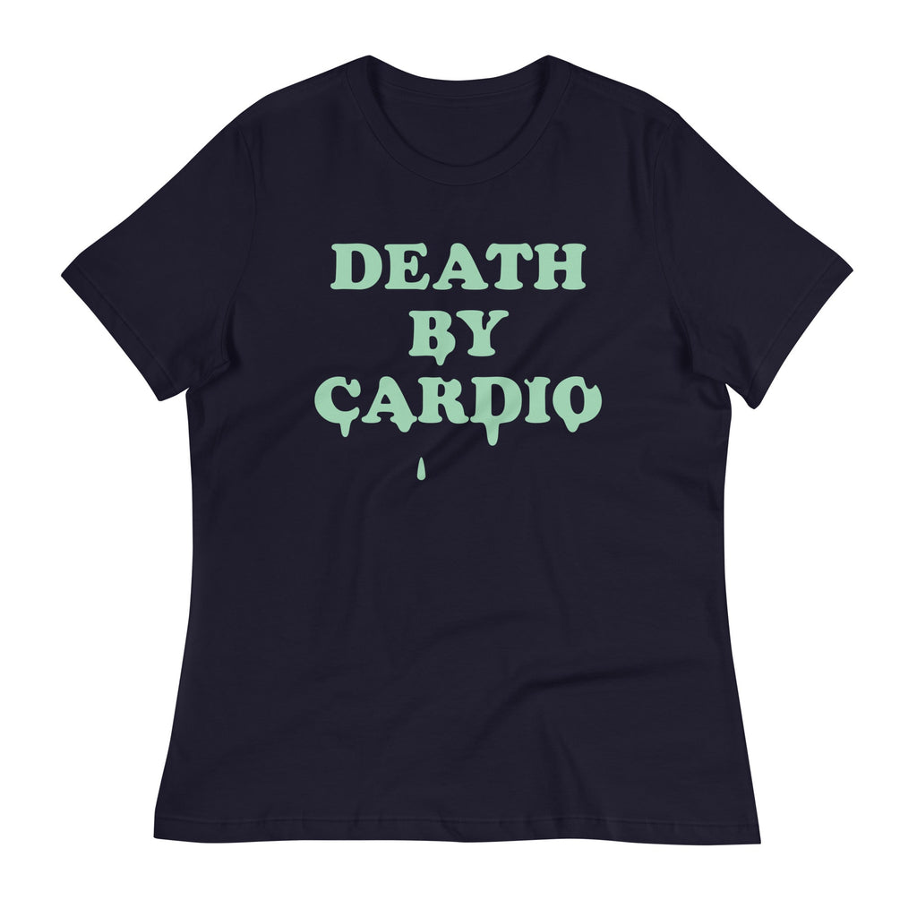 Death By Cardio Women's Signature - Adult & Kids T-Shirts, Sweatshirts & Hoodies apparel design preview 1