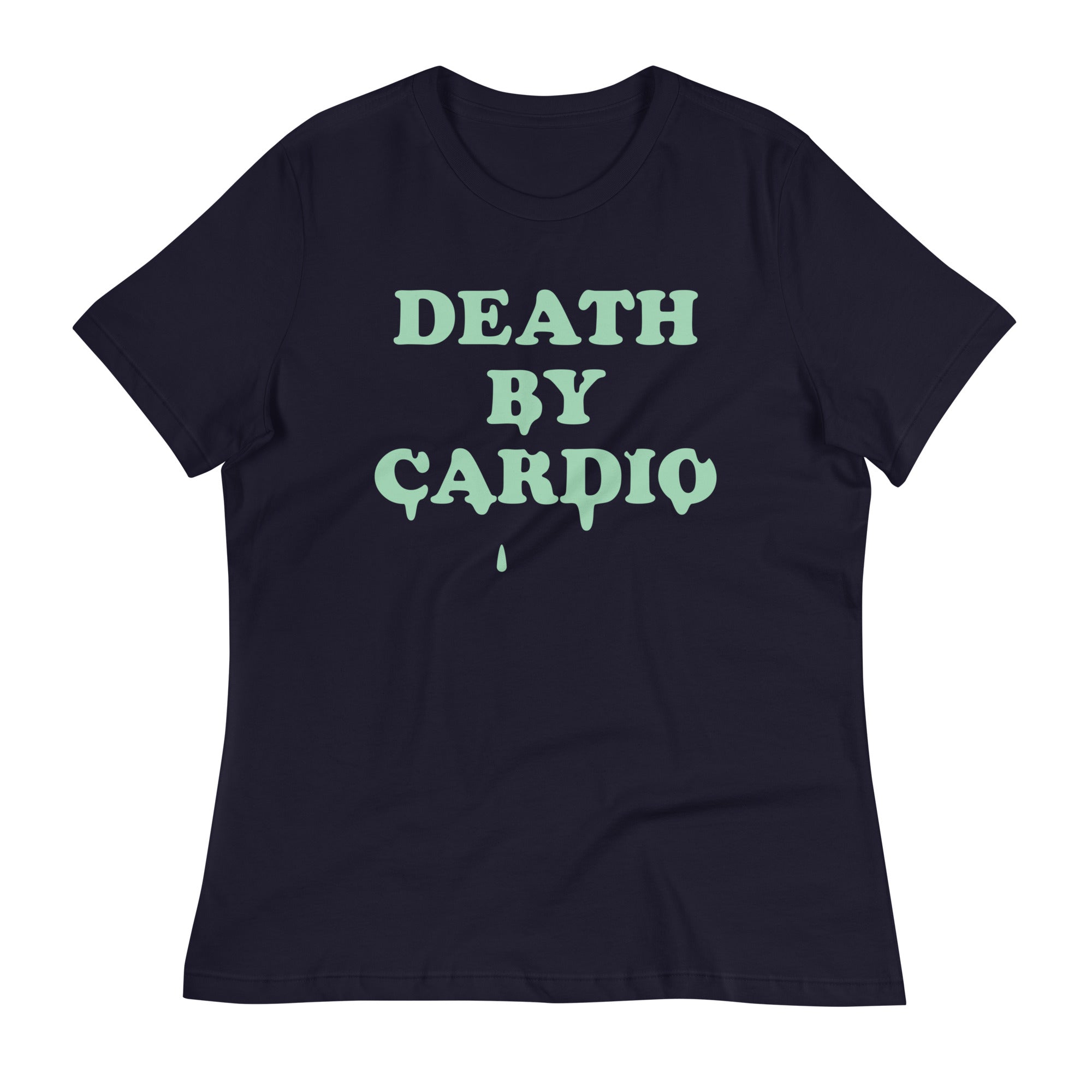 Death By Cardio Women's Signature - Adult & Kids T-Shirts, Sweatshirts & Hoodies apparel design preview 1
