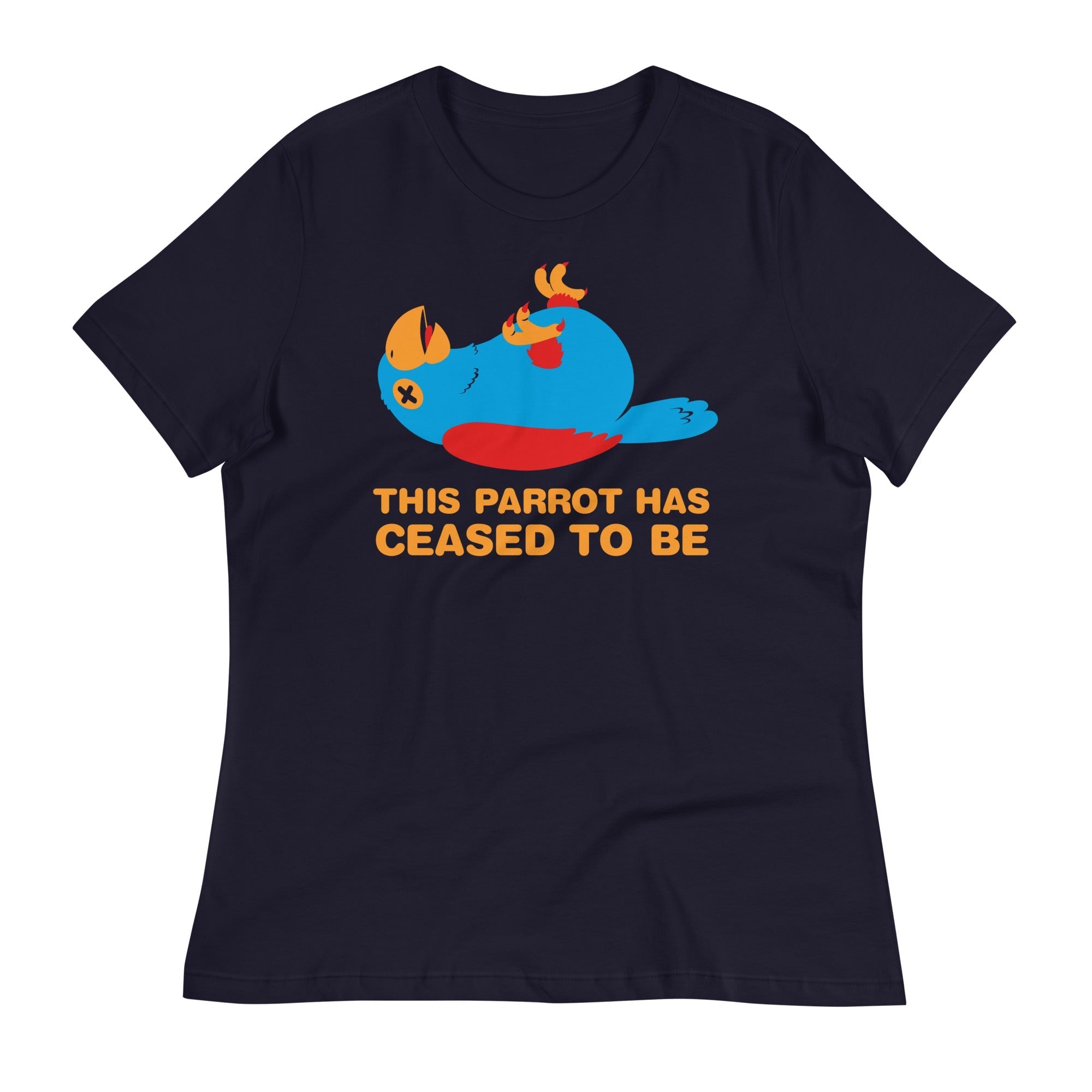 This Parrot Has Ceased To Be Women's Signature - Adult & Kids T-Shirts, Sweatshirts & Hoodies apparel design preview 1