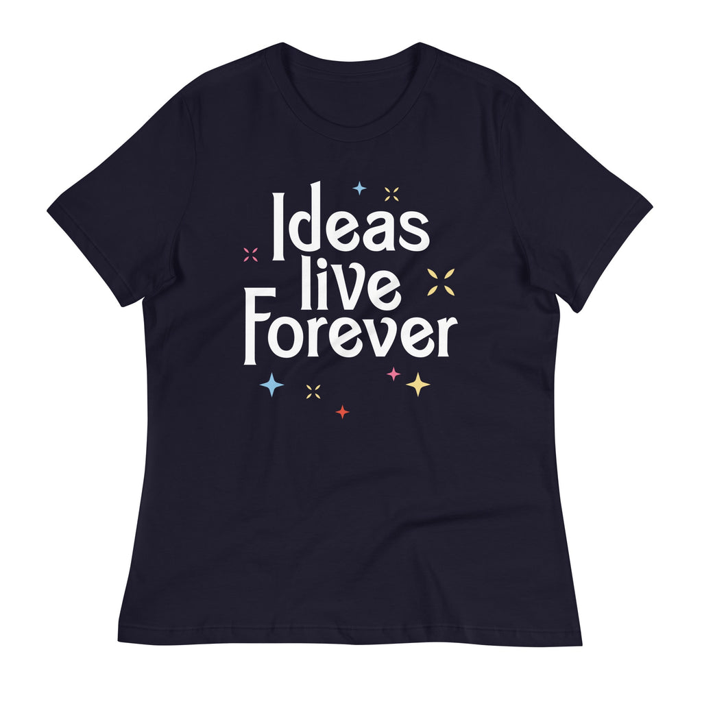 Ideas Live Forever Women's Signature - Adult & Kids T-Shirts, Sweatshirts & Hoodies apparel design preview 1