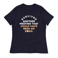 Survived Another Meeting Women's Signature - Adult & Kids T-Shirts, Sweatshirts & Hoodies apparel design preview 1