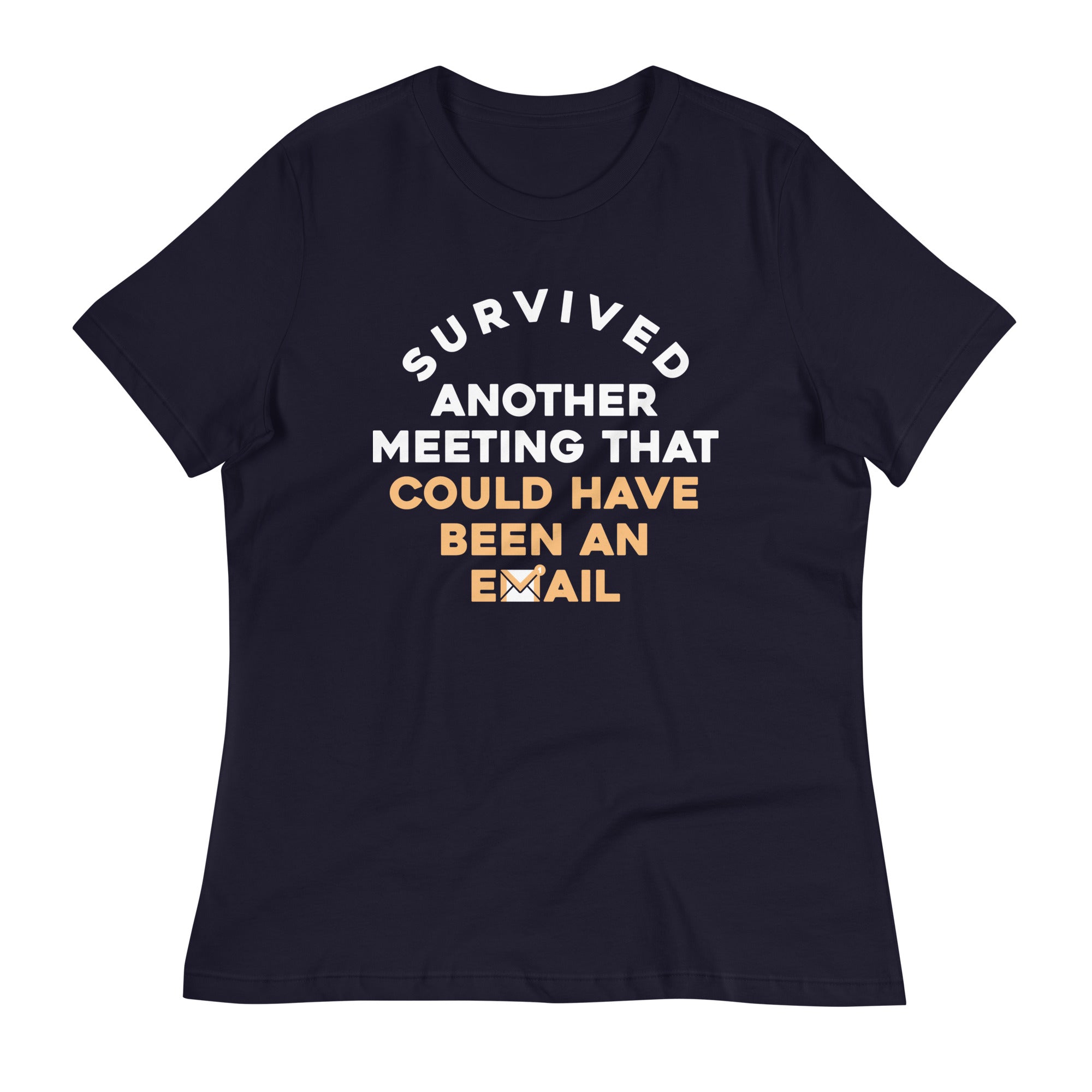 Survived Another Meeting Women's Signature - Adult & Kids T-Shirts, Sweatshirts & Hoodies apparel design preview 1