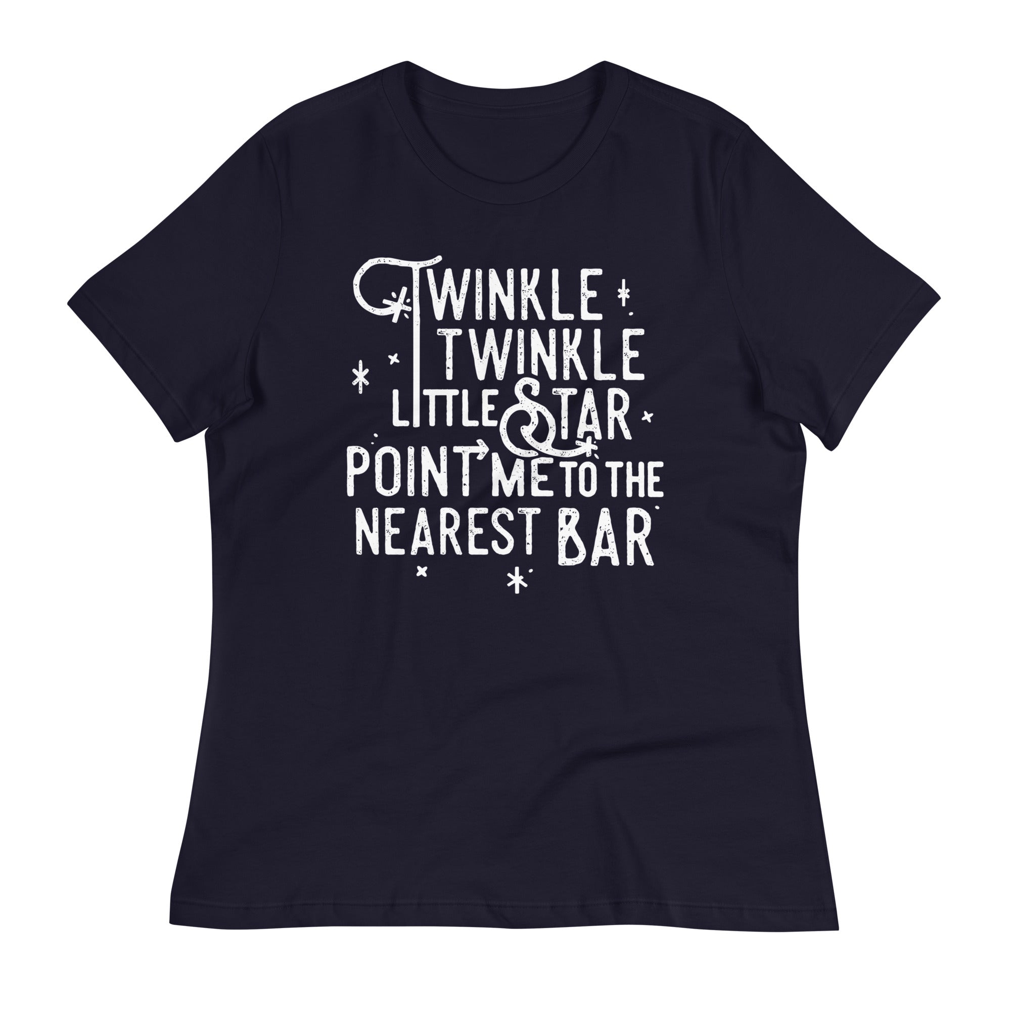 Point Me To The Nearest Bar Women's Signature - Adult & Kids T-Shirts, Sweatshirts & Hoodies apparel design preview 1