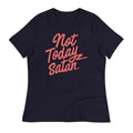 Not Today Satan Women's Signature - Adult & Kids T-Shirts, Sweatshirts & Hoodies apparel design preview 1