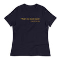 That's Too Much Bacon, Said No One Ever Women's - Adult & Kids T-Shirts, Sweatshirts & Hoodies apparel design preview 1