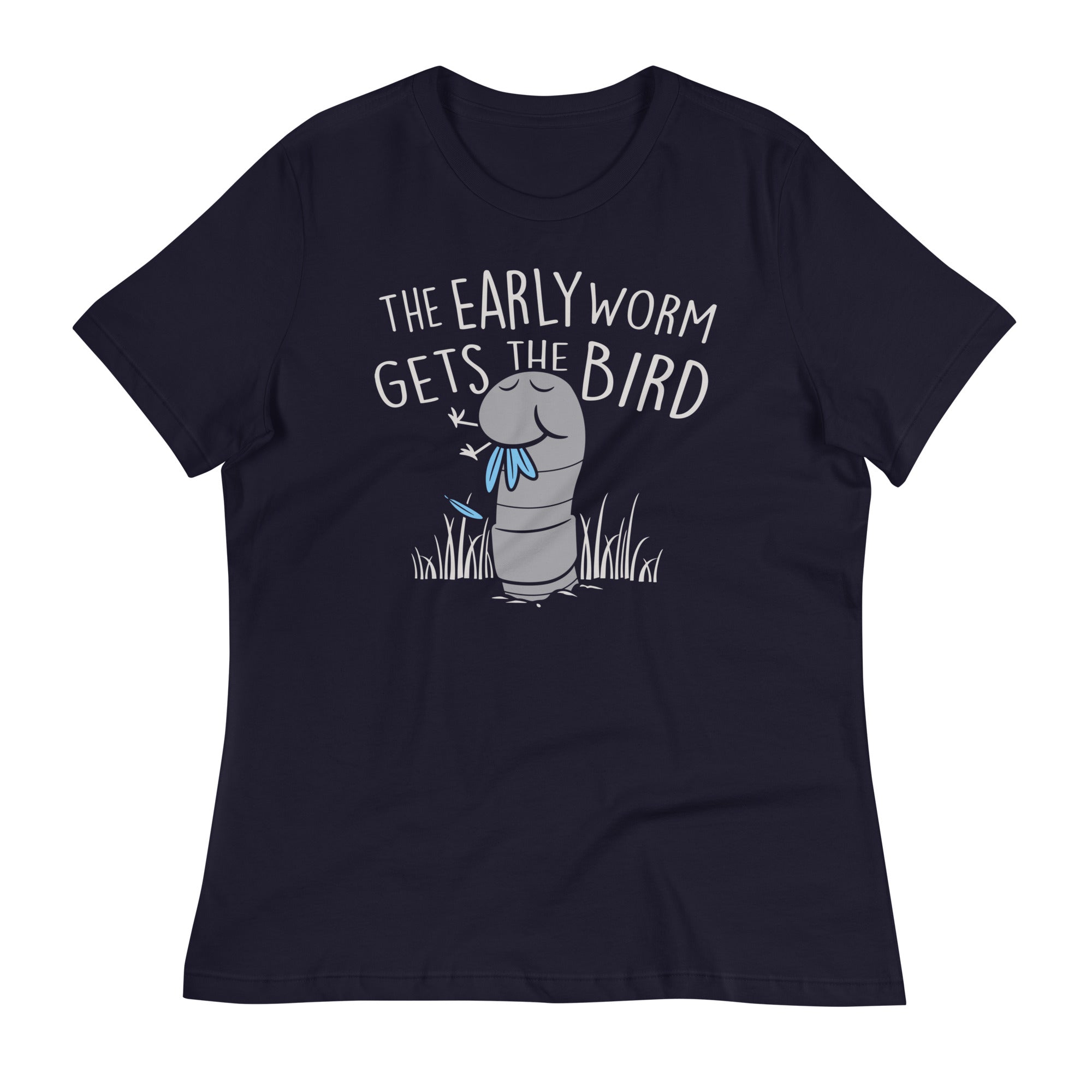The Early Worm Gets Bird Women's Signature - Adult & Kids T-Shirts, Sweatshirts & Hoodies apparel design preview 1