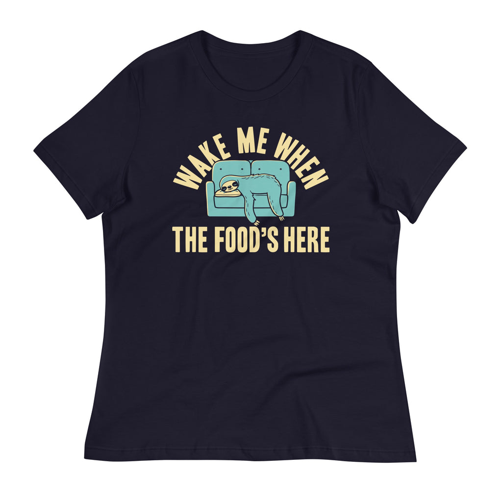 Wake Me When The Food's Here Women's Signature - Adult & Kids T-Shirts, Sweatshirts & Hoodies apparel design preview 1