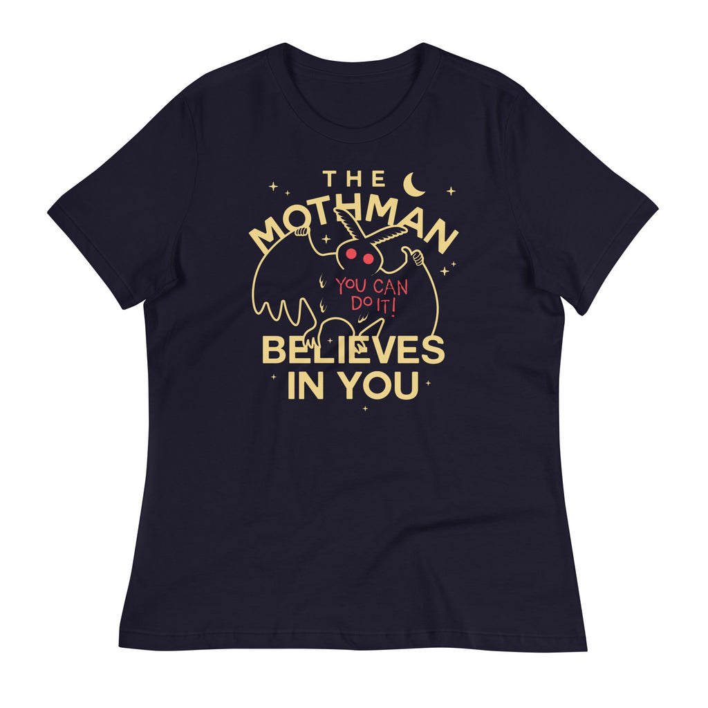 The Mothman Believes In You Women's Signature - Adult & Kids T-Shirts, Sweatshirts & Hoodies apparel design preview 1