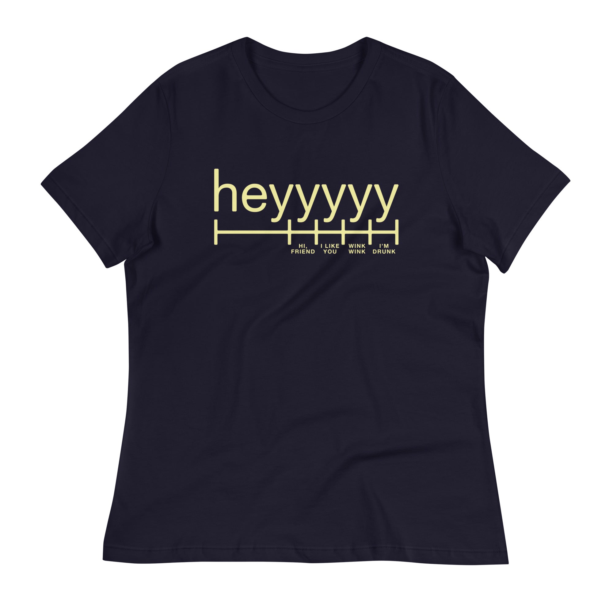 Heyyyyy Women's Signature - Adult & Kids T-Shirts, Sweatshirts & Hoodies apparel design preview 1