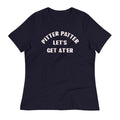 Pitter Patter Let's Get At'er Women's Signature - Adult & Kids T-Shirts, Sweatshirts & Hoodies apparel design preview 1