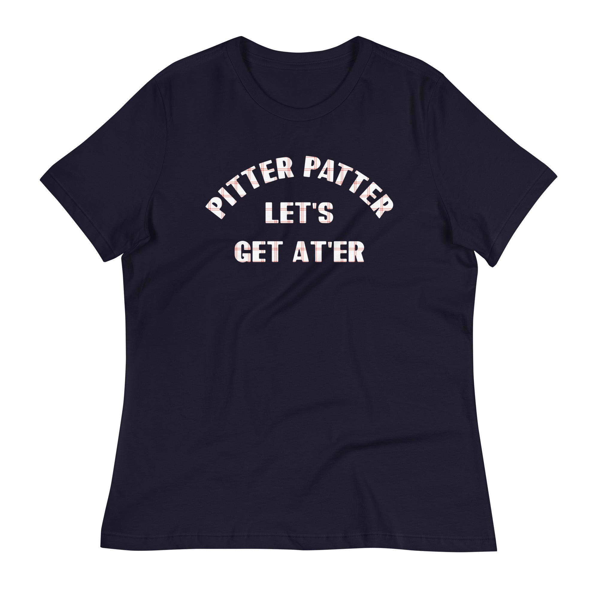 Pitter Patter Let's Get At'er Women's Signature - Adult & Kids T-Shirts, Sweatshirts & Hoodies apparel design preview 1