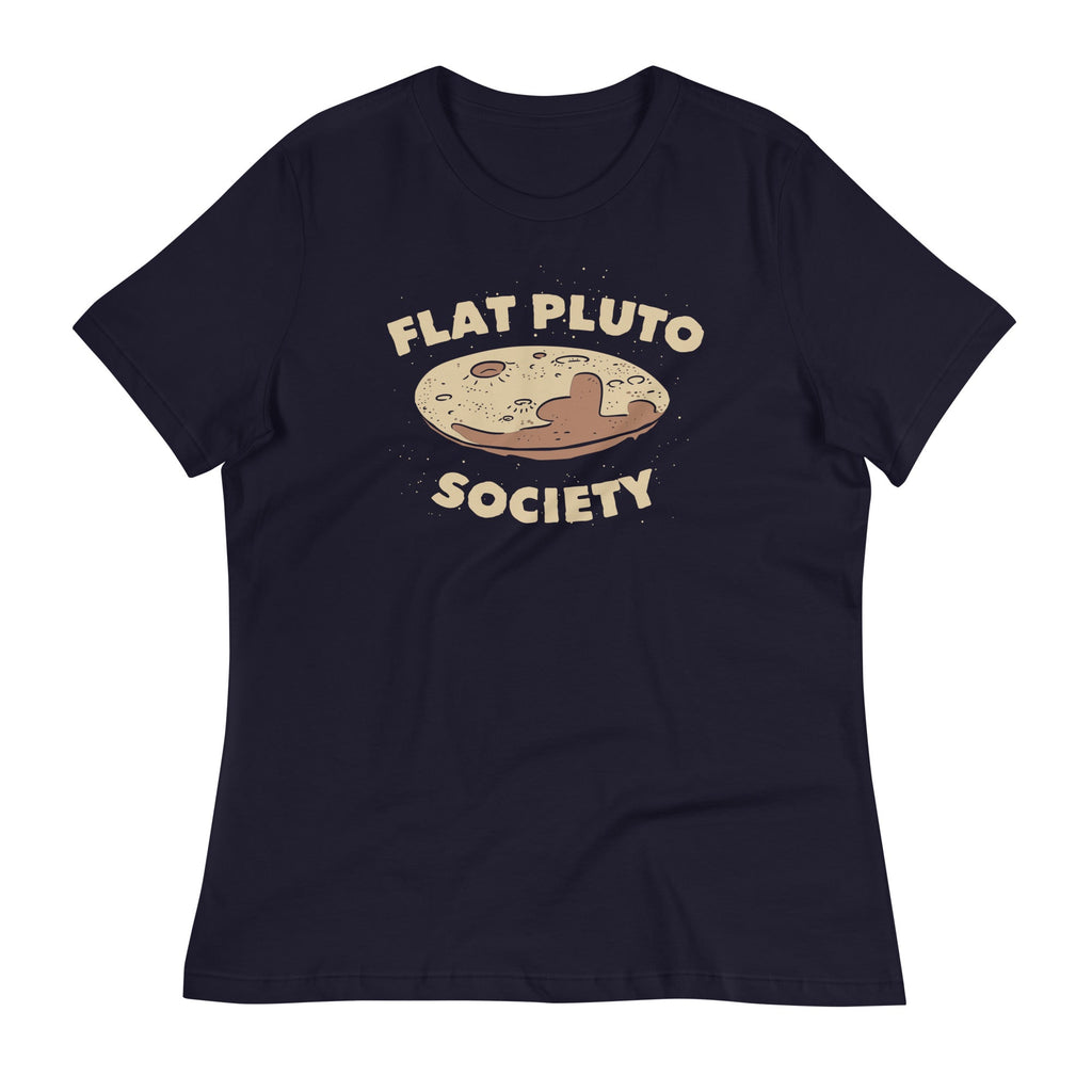 Flat Pluto Society Women's Signature - Adult & Kids T-Shirts, Sweatshirts & Hoodies apparel design preview 1