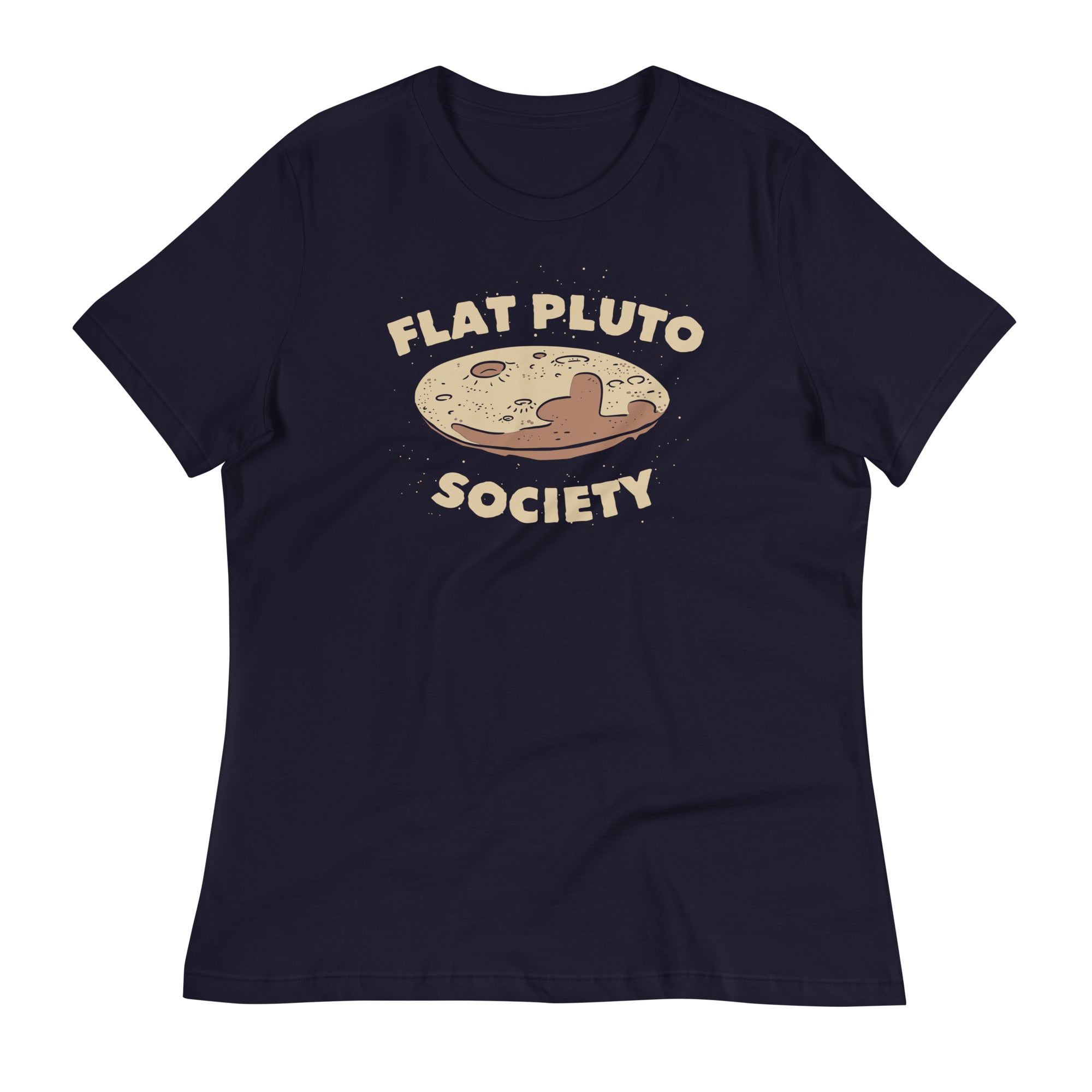 Flat Pluto Society Women's Signature - Adult & Kids T-Shirts, Sweatshirts & Hoodies apparel design preview 1