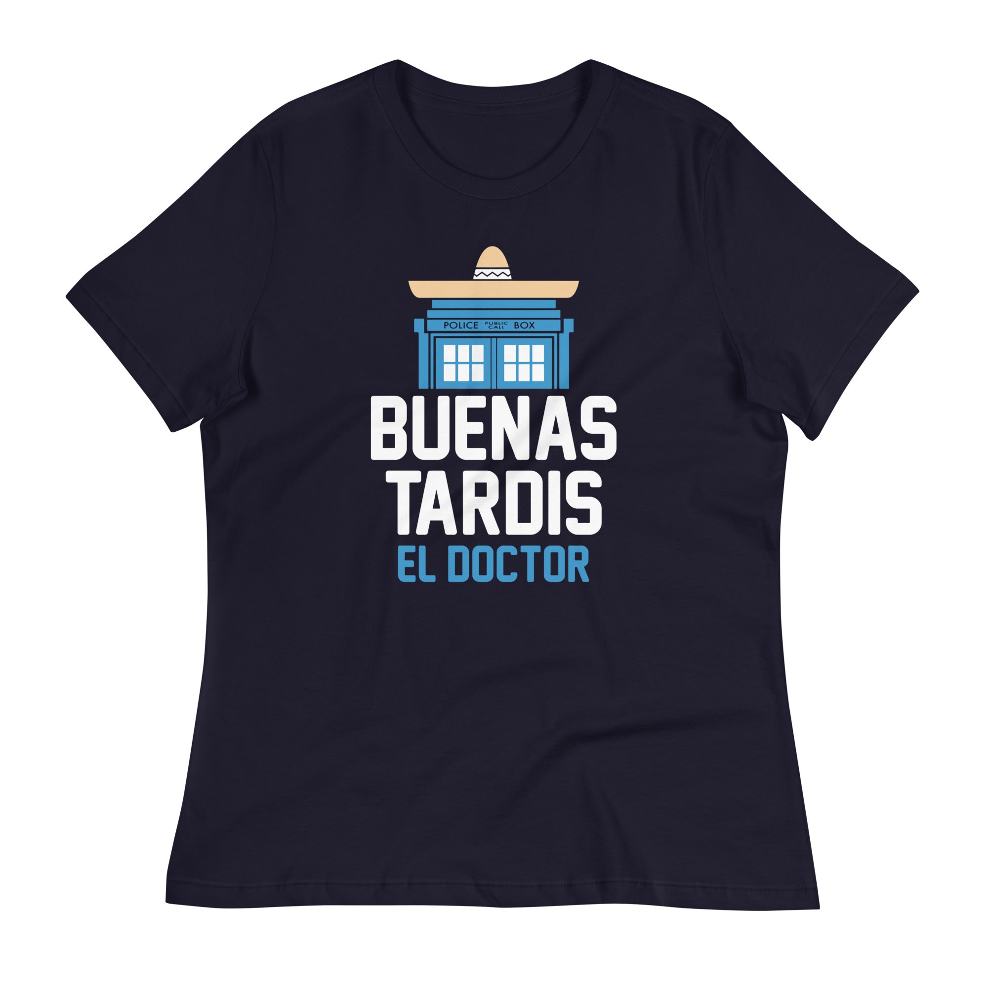Buenas Tardis Women's Signature - Adult & Kids T-Shirts, Sweatshirts & Hoodies apparel design preview 1