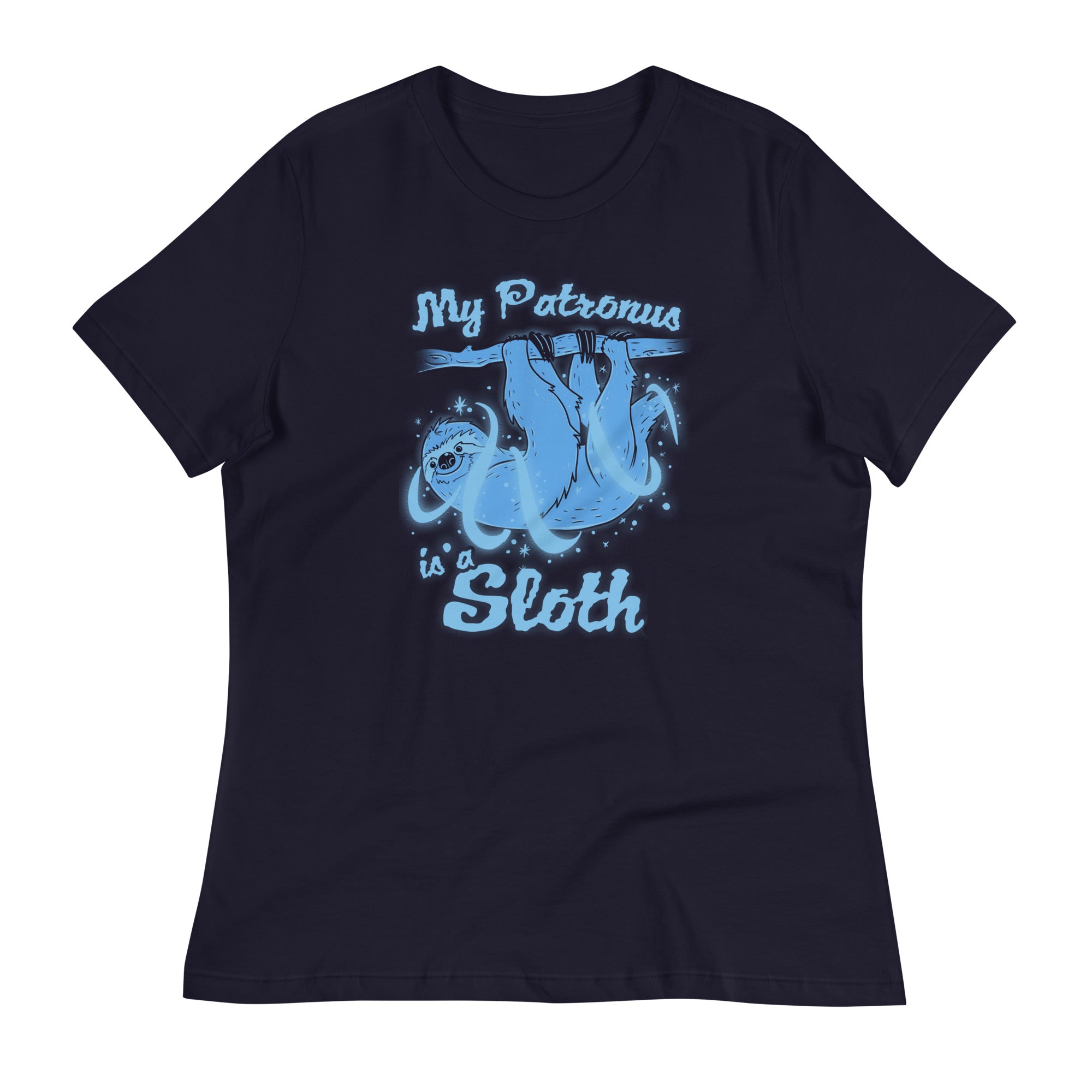My Patronus Is A Sloth Women's Signature - Adult & Kids T-Shirts, Sweatshirts & Hoodies apparel design preview 1