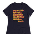 Tall Buildings In A Single Bound Women's Signature - Adult & Kids T-Shirts, Sweatshirts & Hoodies apparel design preview 1